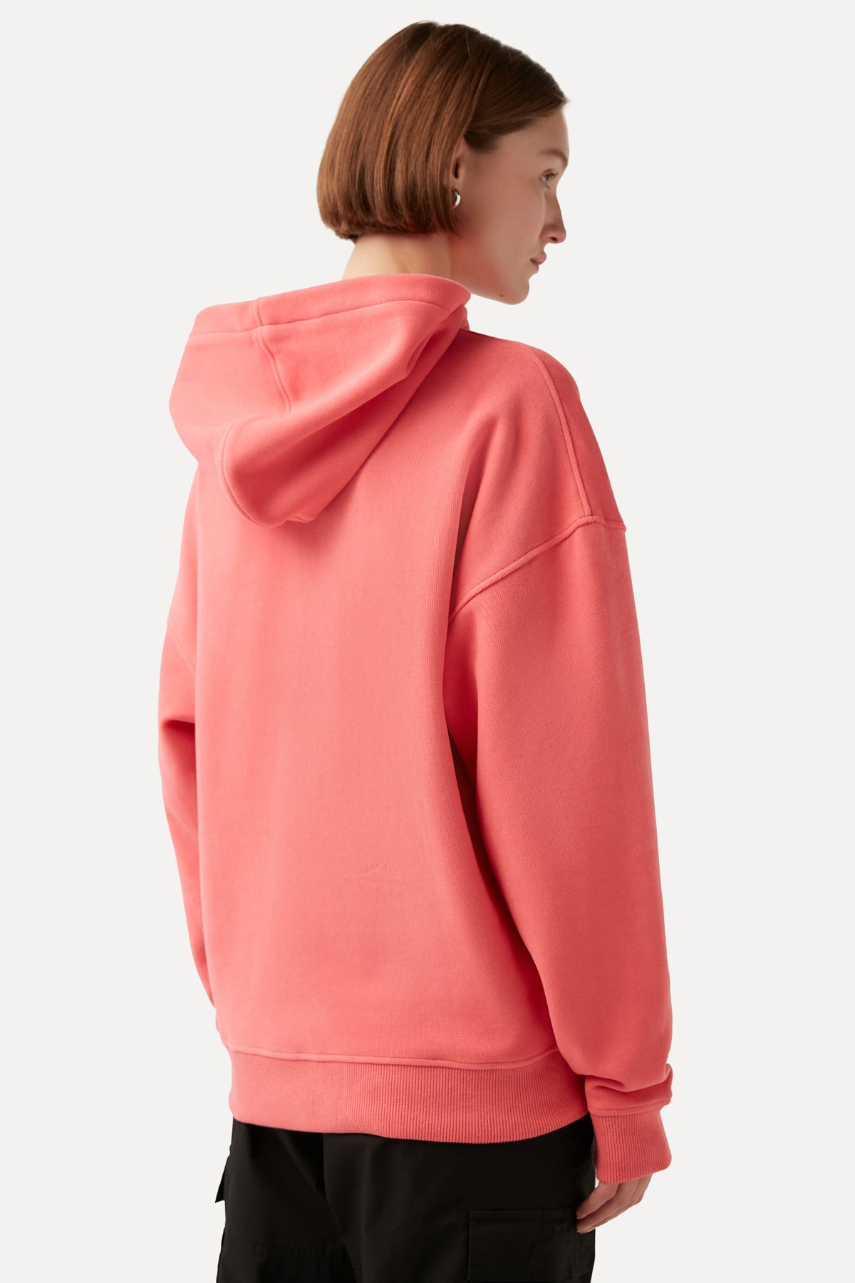 Büyük Araptavşanı SuperSoft Hoodie - Pembe