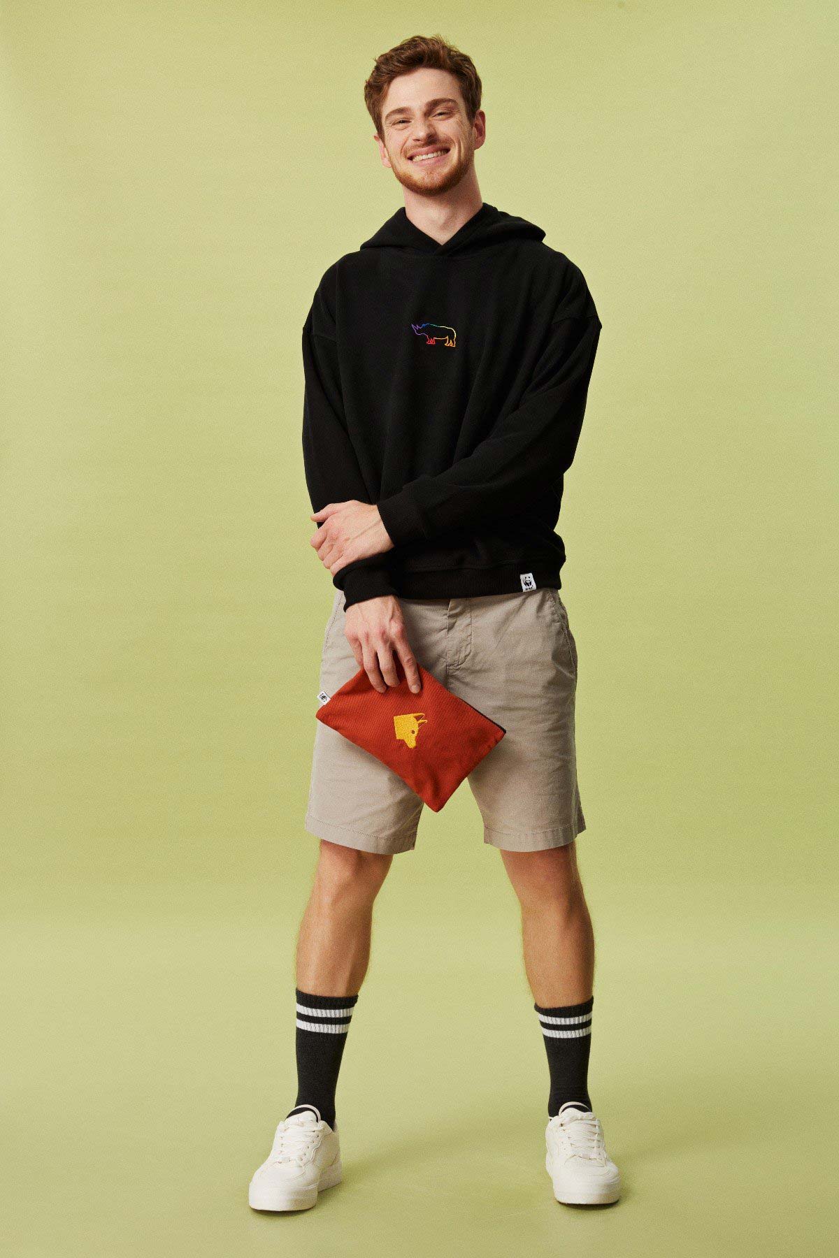 Gergedan SuperSoft Hoodie - Siyah