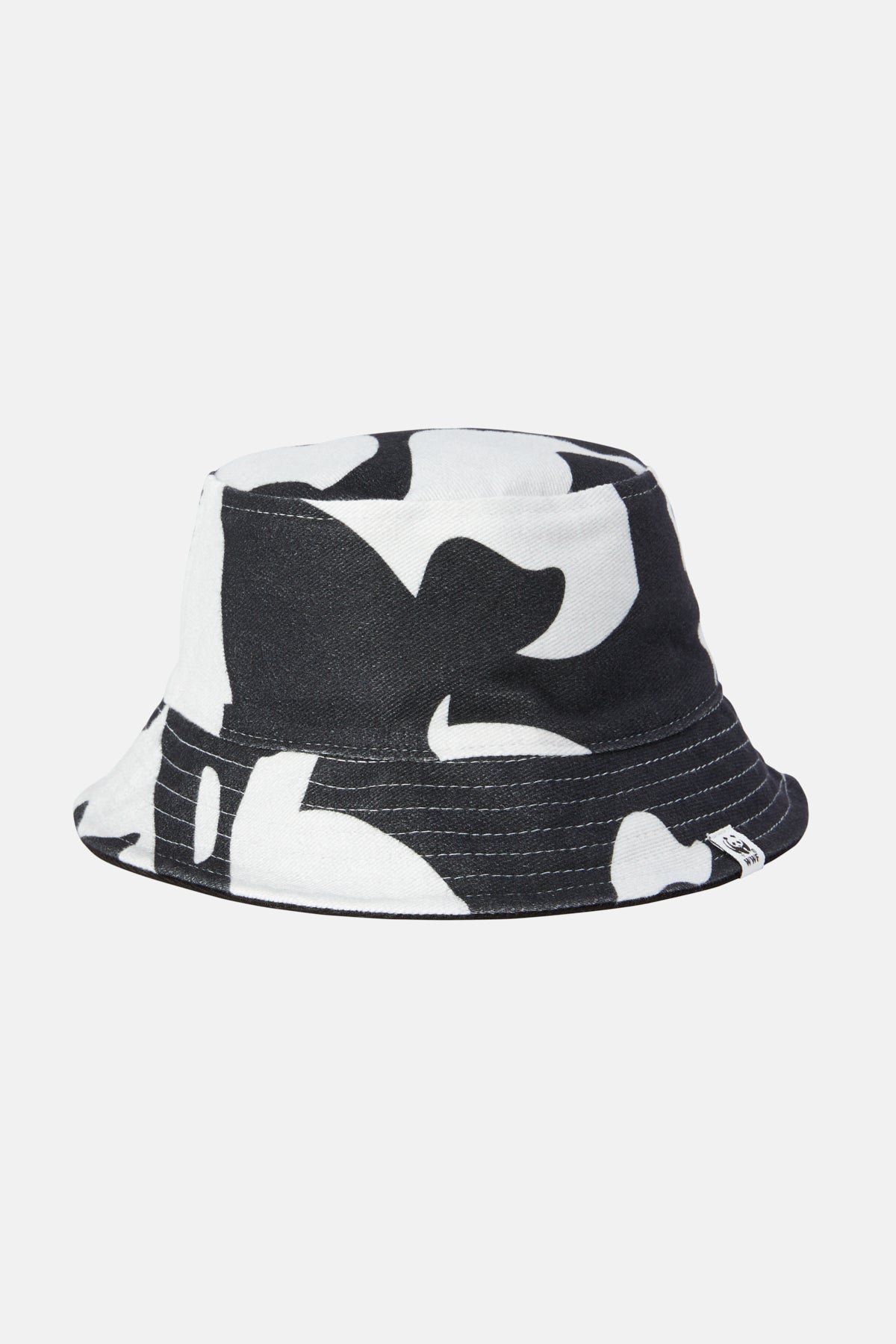 Orka Çift Yüzlü Bucket Hat - Siyah