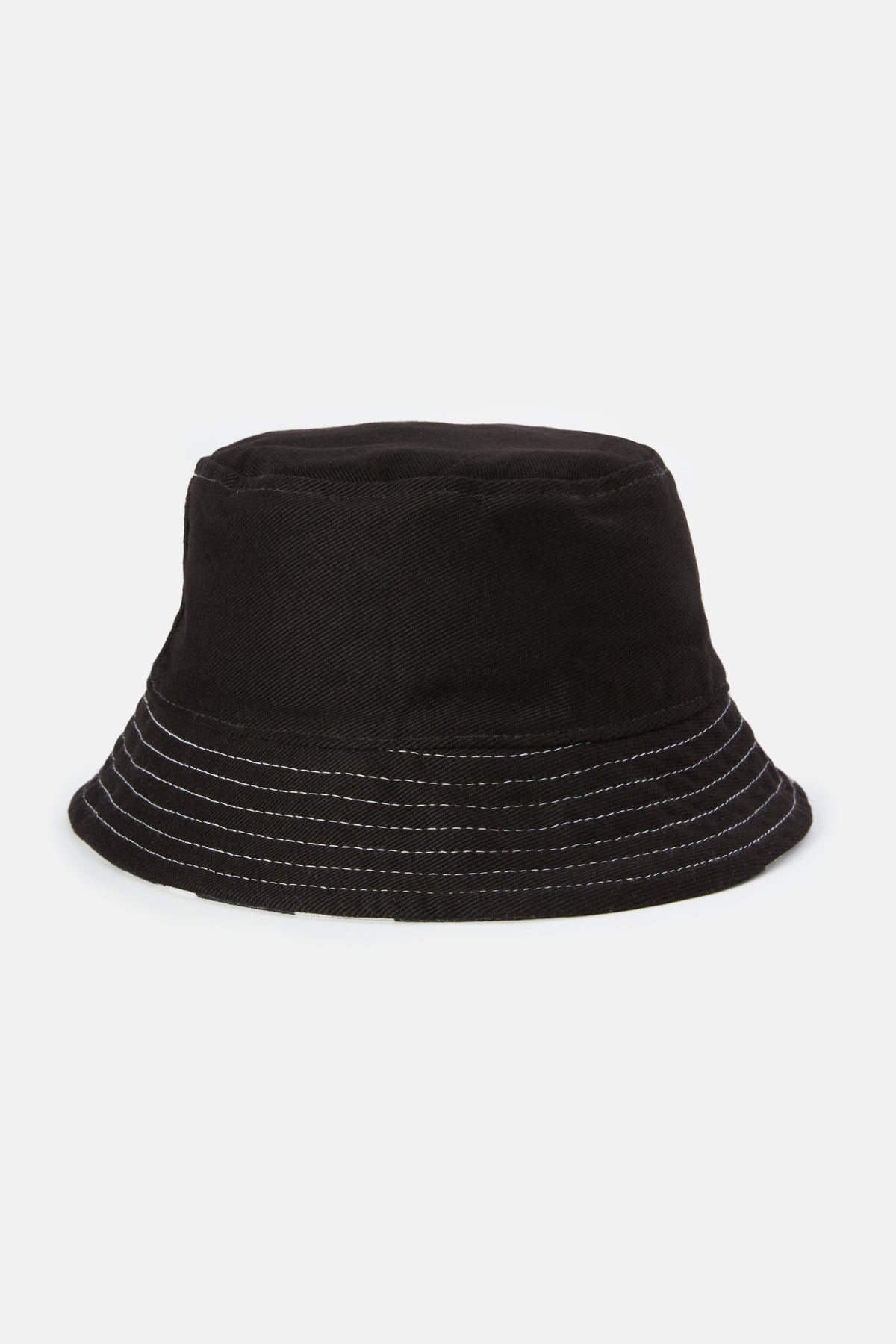 Orka Çift Yüzlü Bucket Hat - Siyah
