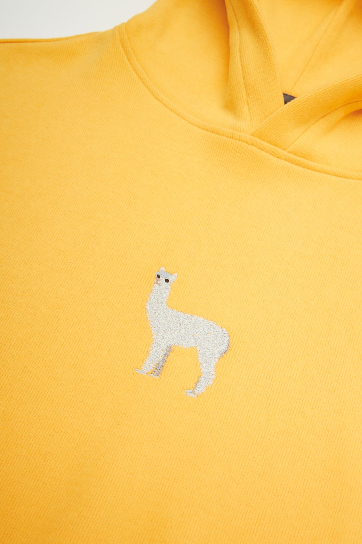 Lama SuperSoft Crop Hoodie - Sarı