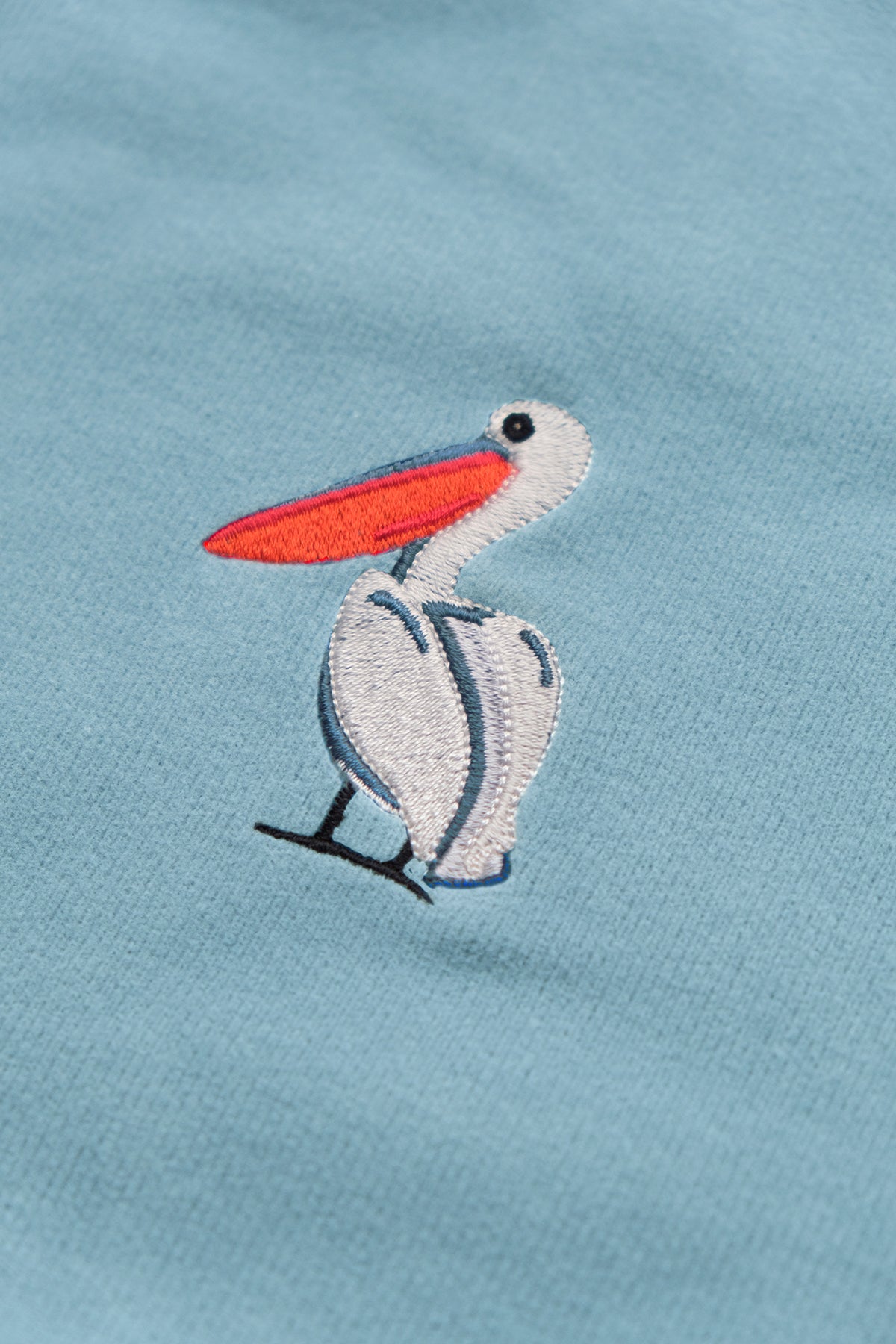 Tepeli Pelikan Super Soft Hoodie - Açık Mavi