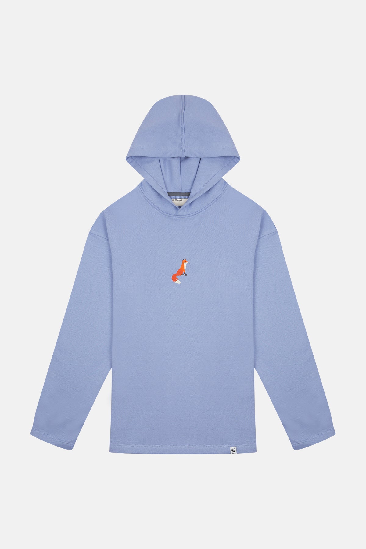 Kızıl Tilki Hoodie - Açık Mavi