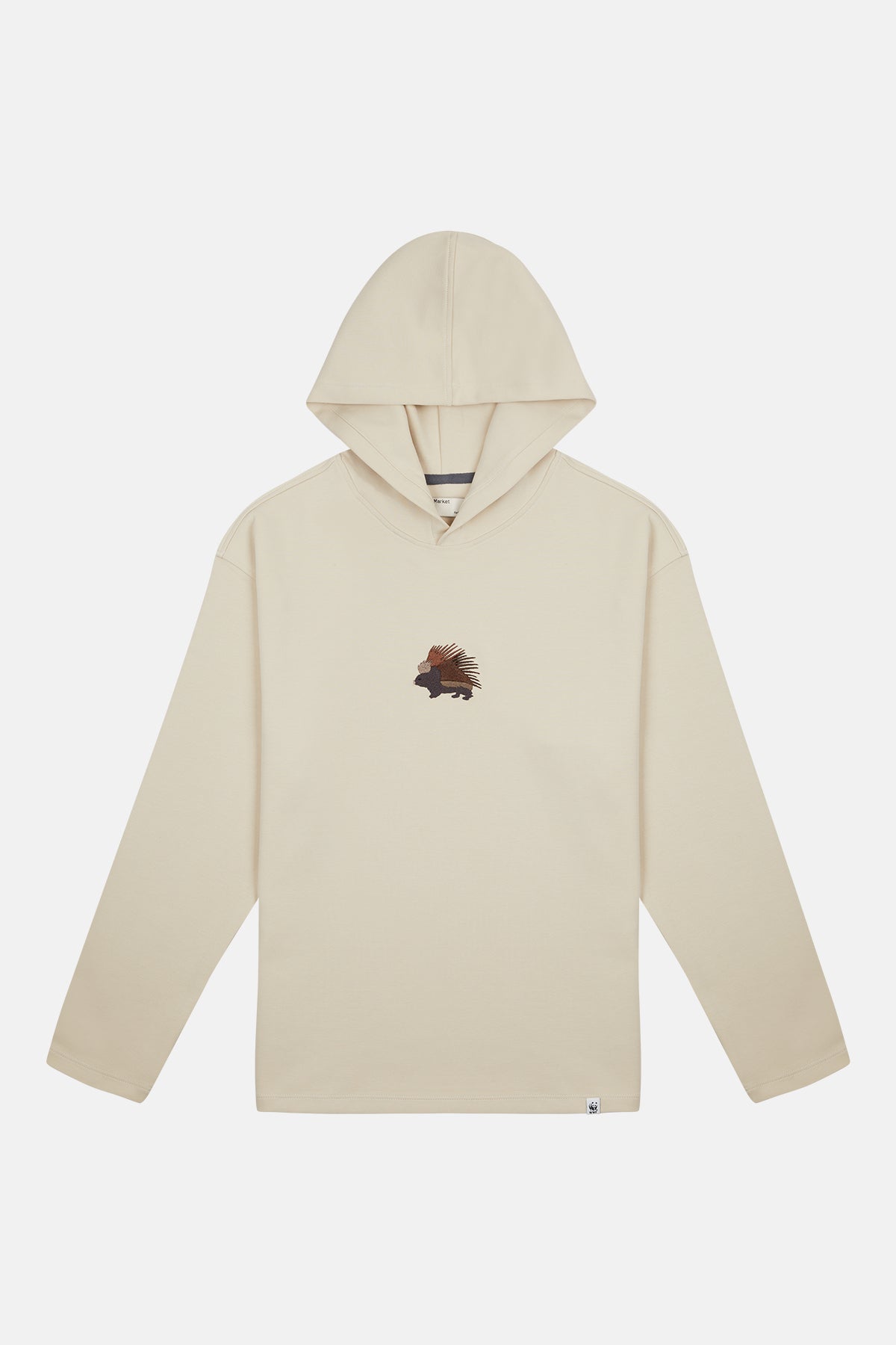 Oklukirpi Hoodie - Parşömen Bej