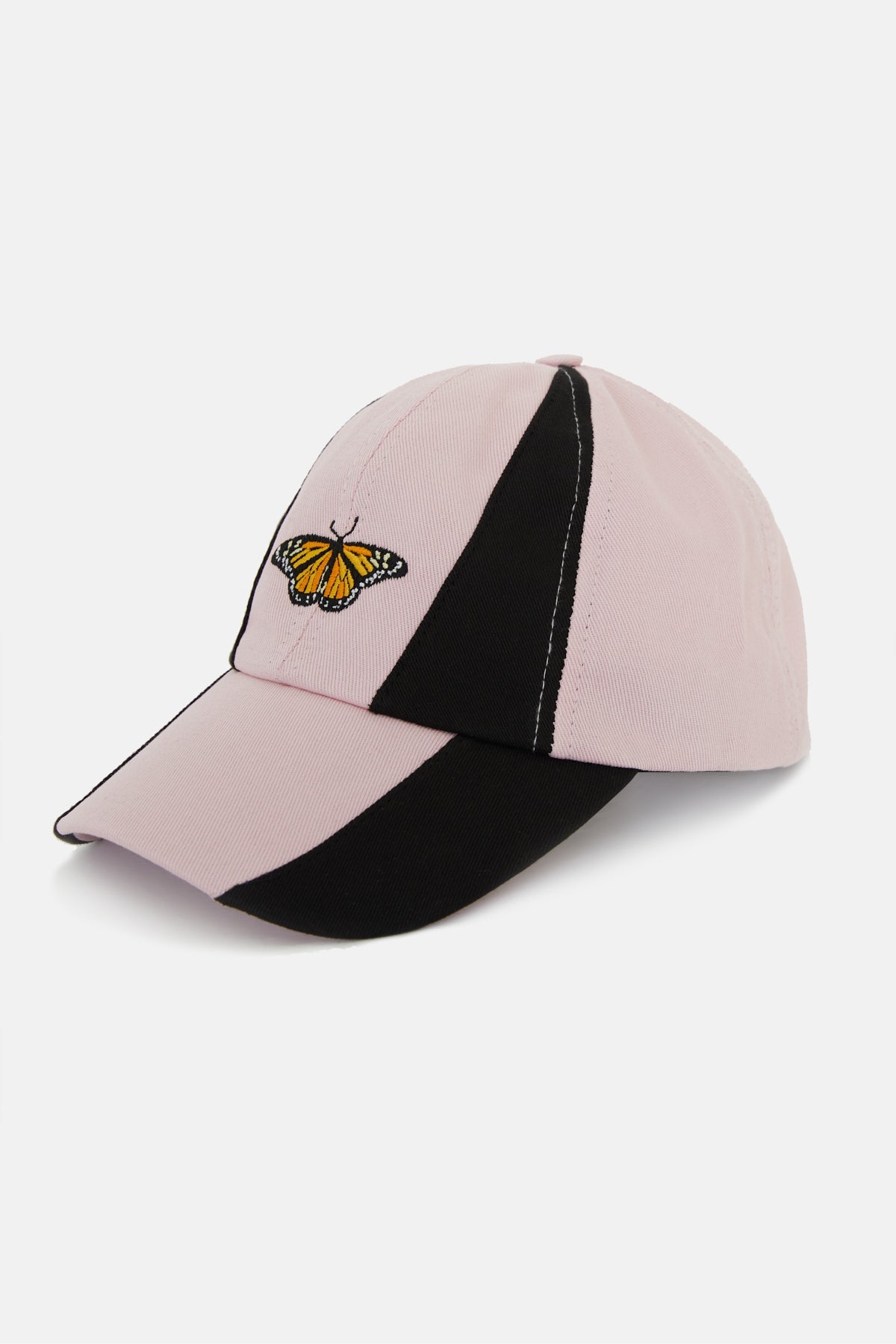 Monark Kelebeği Colorblock Cap - Pembe