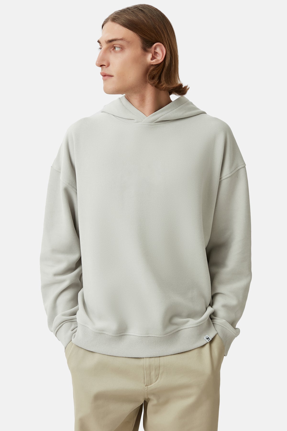 Basic Super Soft Hoodie - Açık Gri