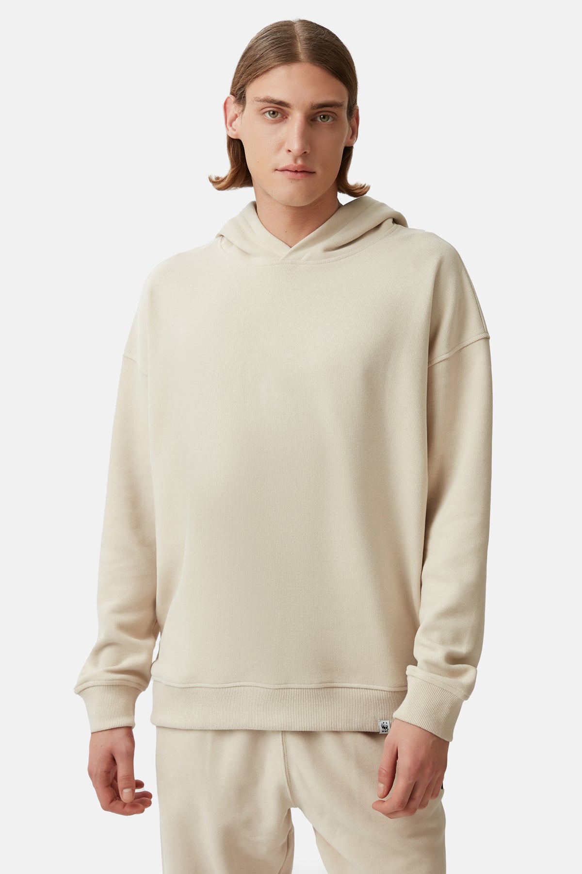 Basic Super Soft Hoodie - Parşömen Bej