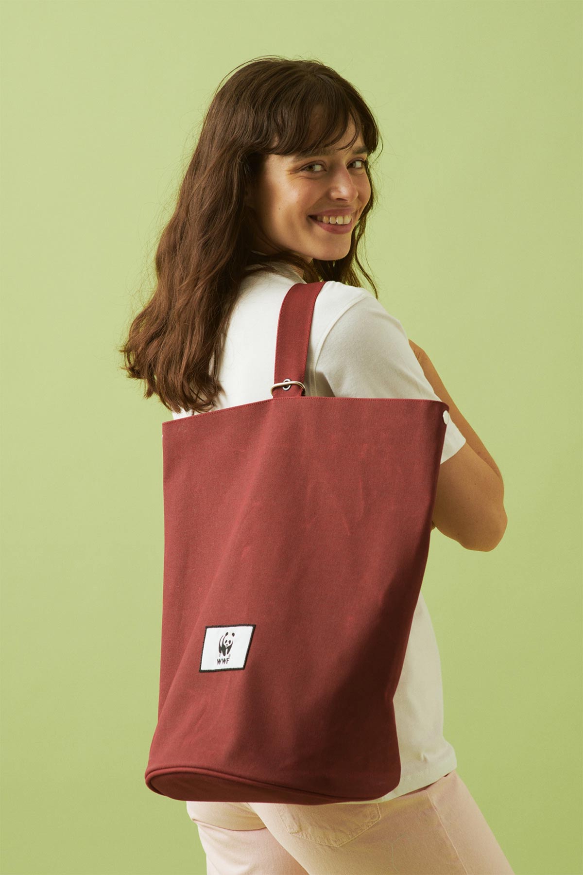 Logo Spor Çantası - Kırmızı