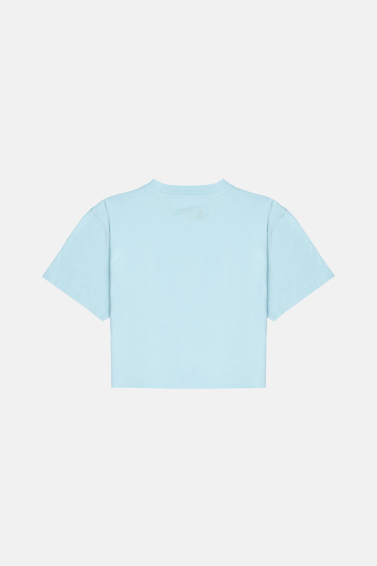 Yengeç Lightweight Crop T-Shirt - Açık Mavi
