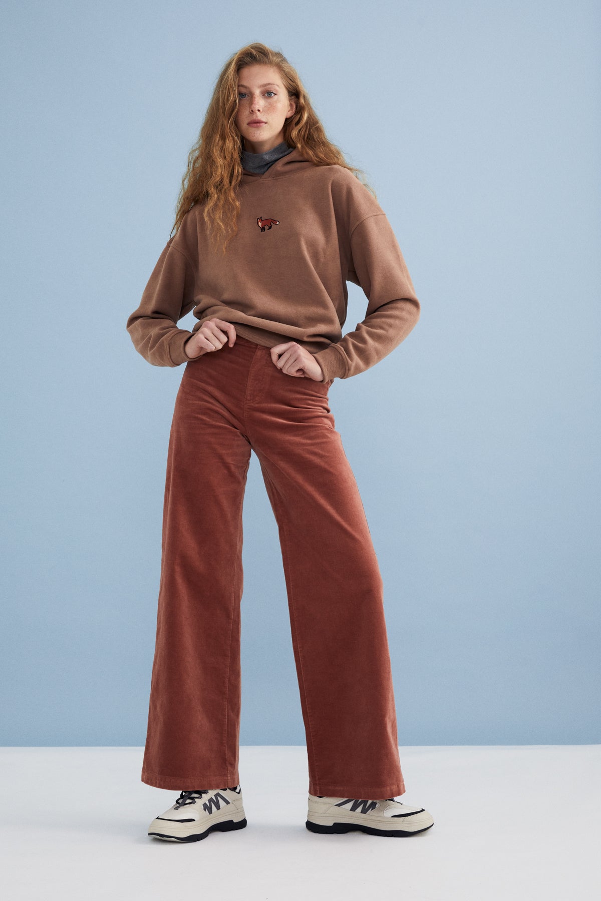 Kızıl Tilki SuperSoft Hoodie - Kahverengi