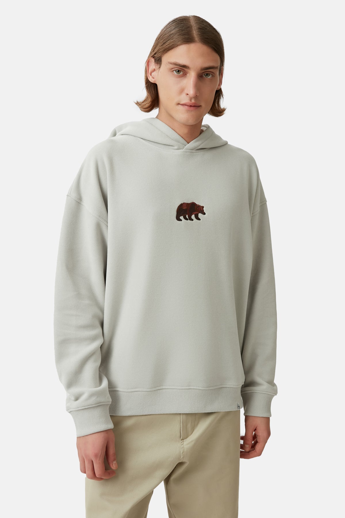 Bozayı SuperSoft Hoodie - Açık Gri