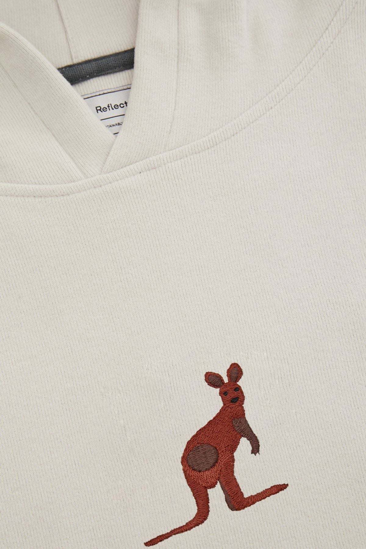Kanguru Hoodie - Açık Gri