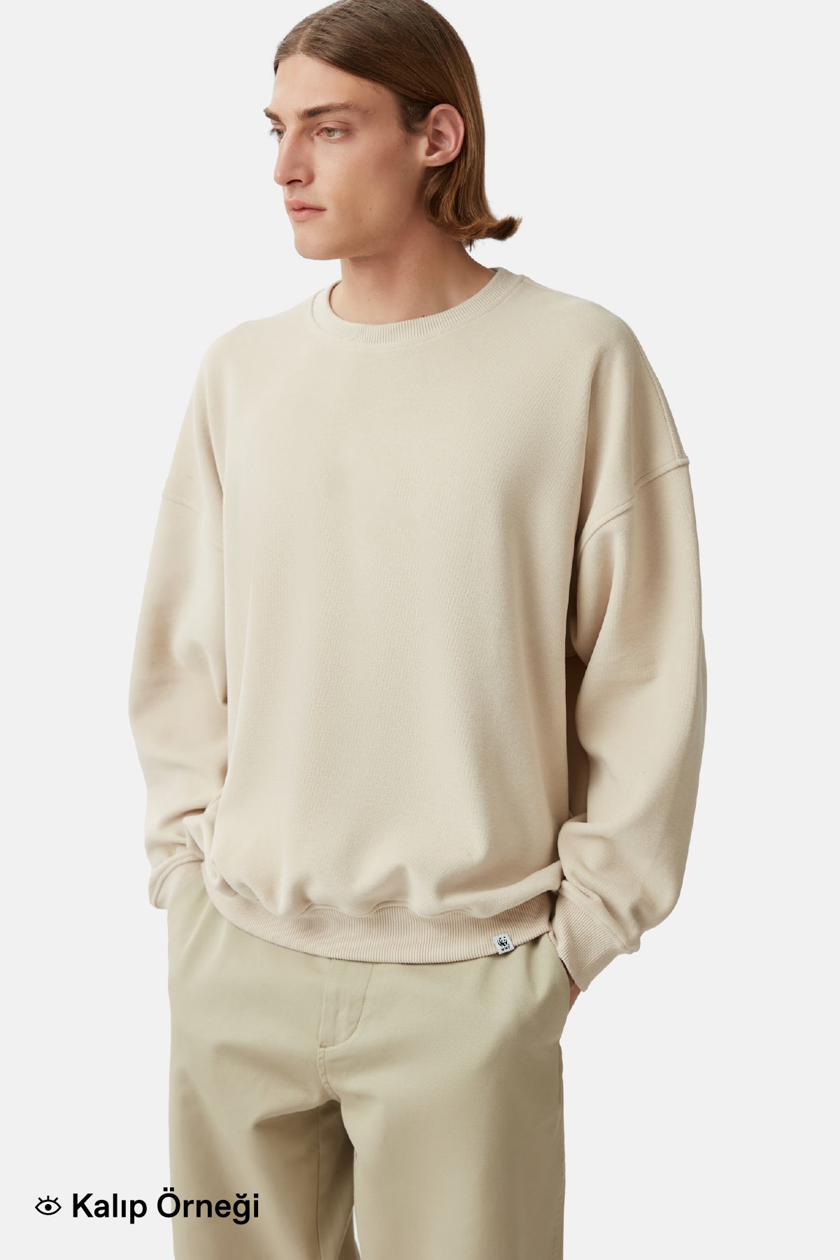 Sincap Super Soft Sweatshirt - Krem