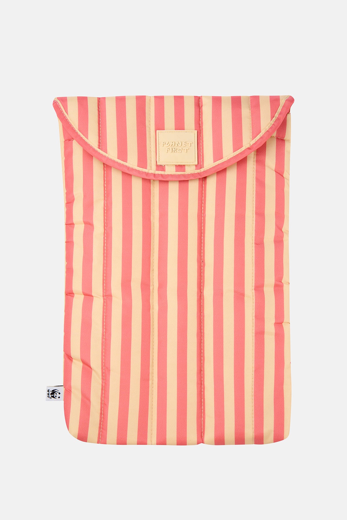 Çizgili Laptop Case - Sarı/Turuncu