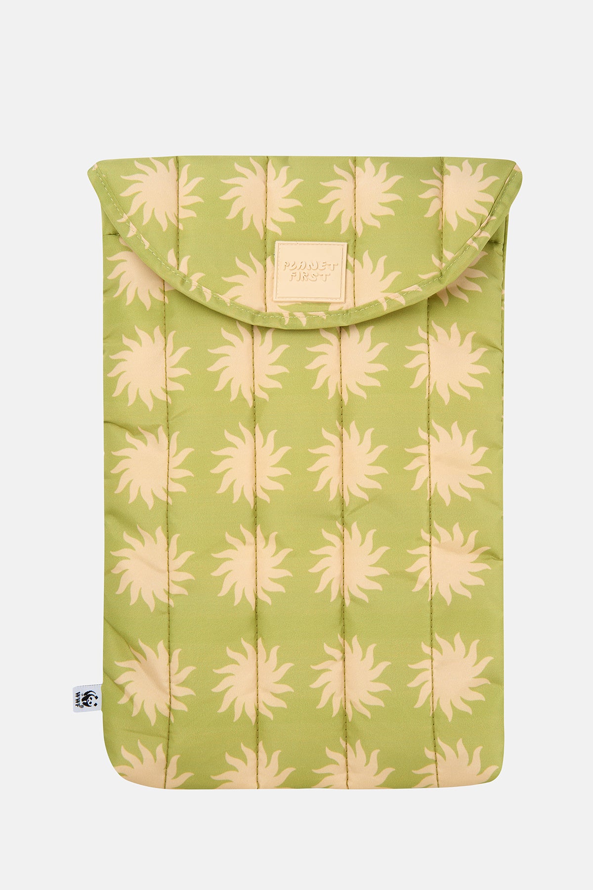 Güneş Laptop Case - Sarı/Yeşil
