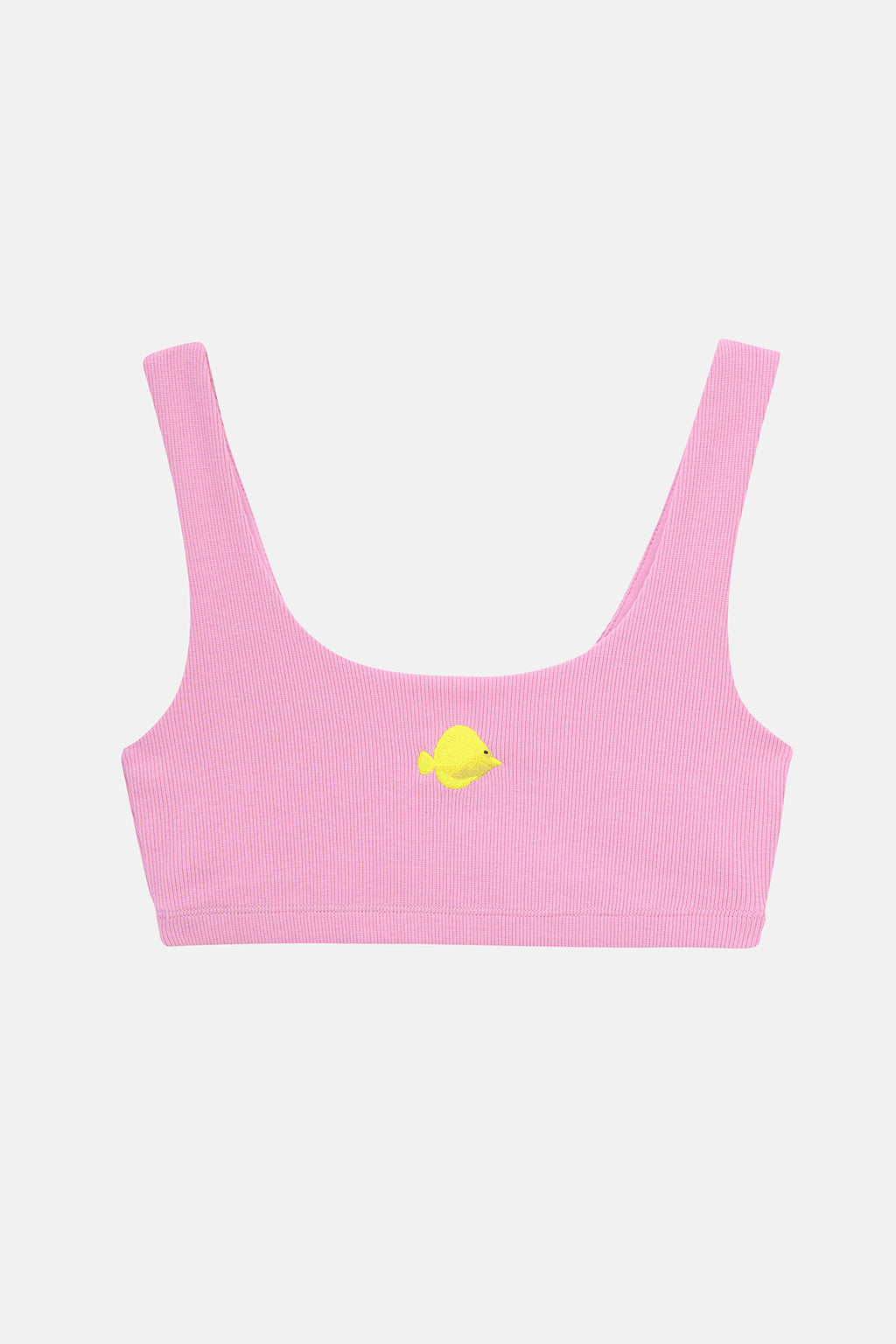 Yellow Tang Ribana Bra - Pembe