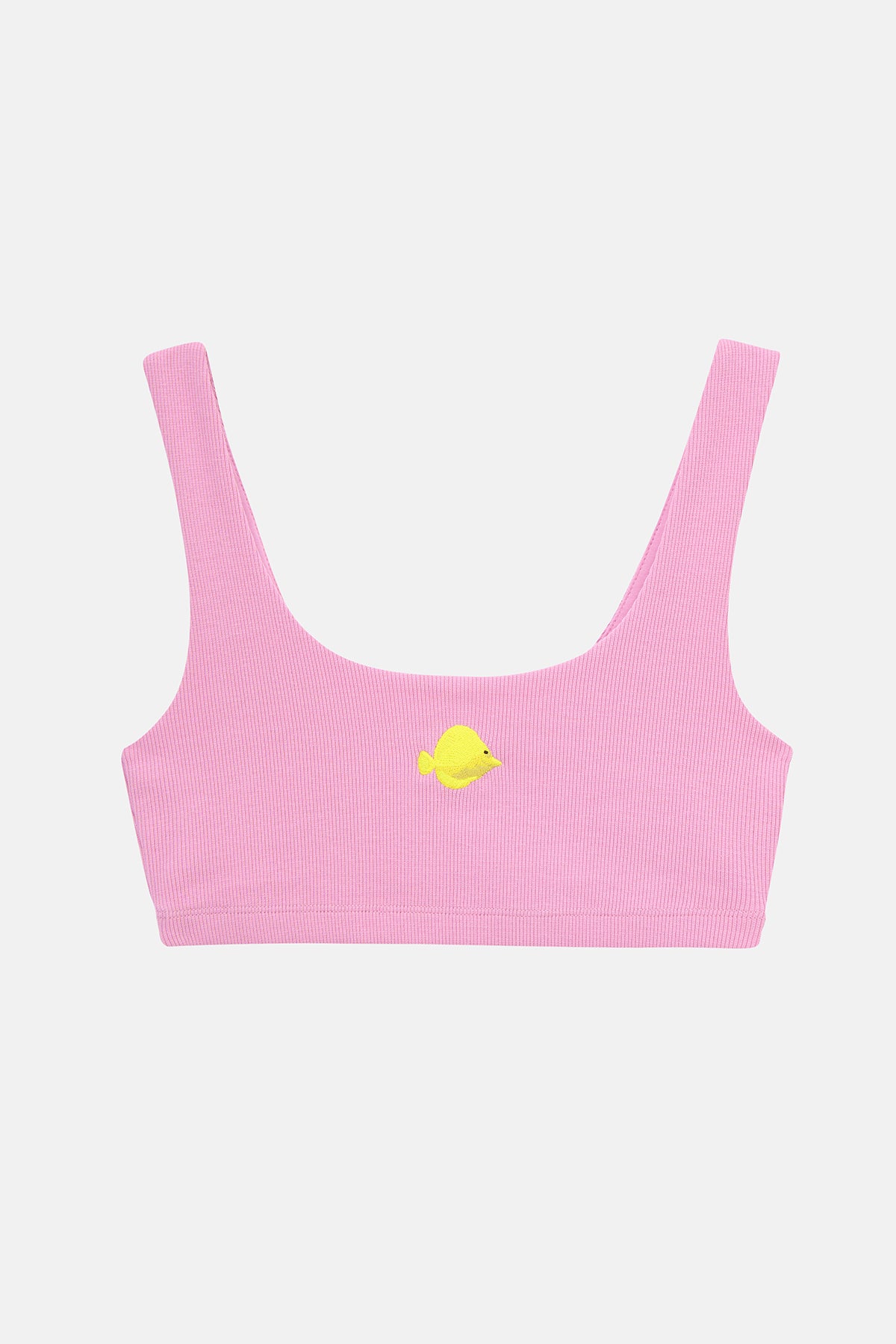 Yellow Tang Ribana Bra - Pembe
