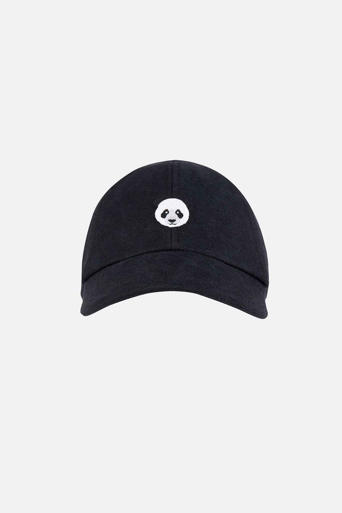 Panda Washed Cap - Siyah