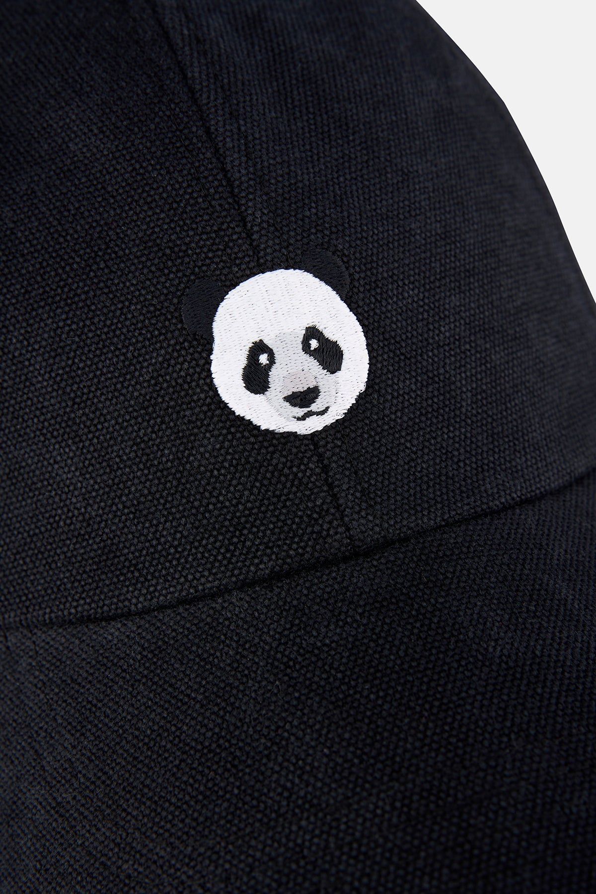 Panda Washed Cap - Siyah