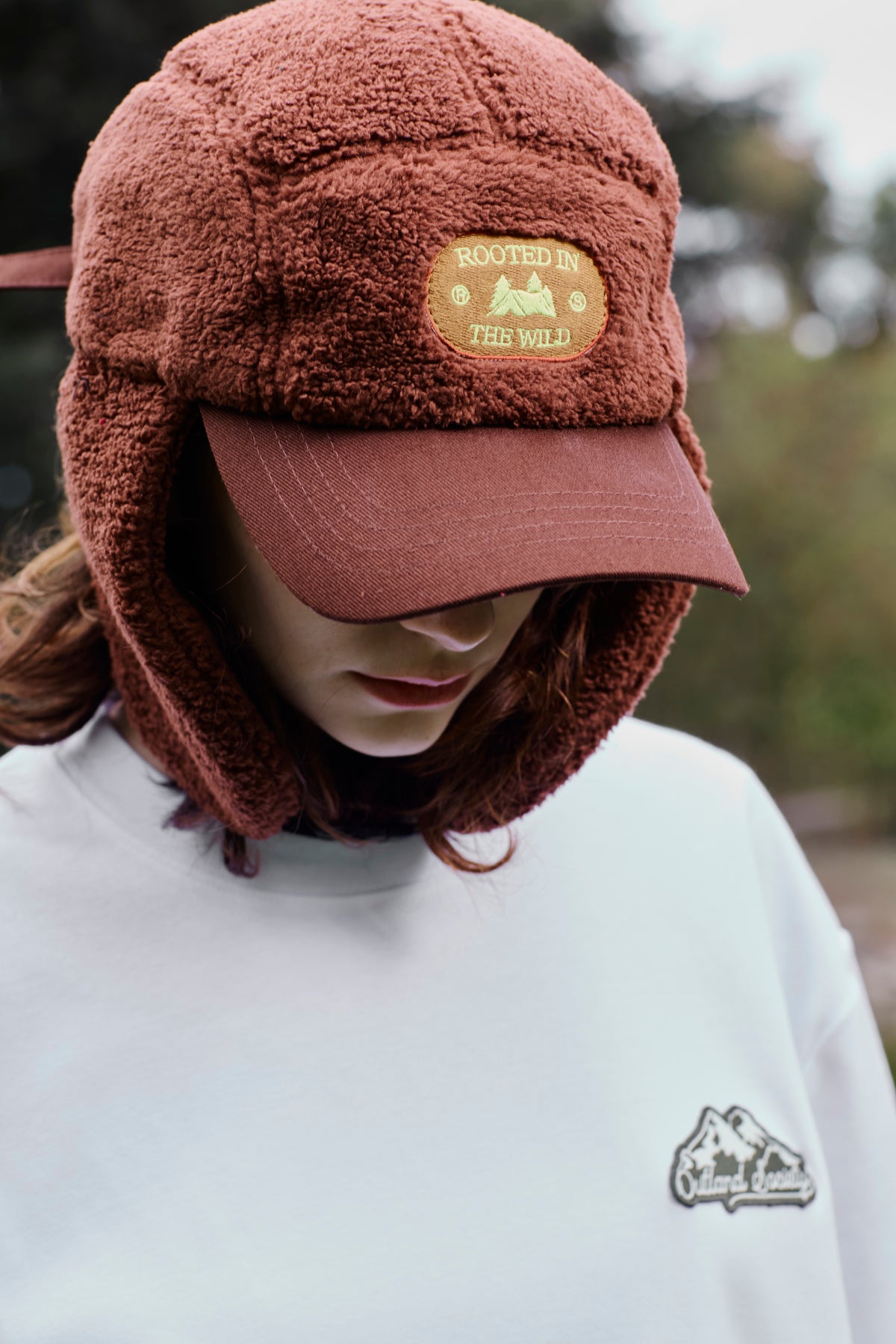 Rooted in the Wild Sherpa Cap - Kahverengi