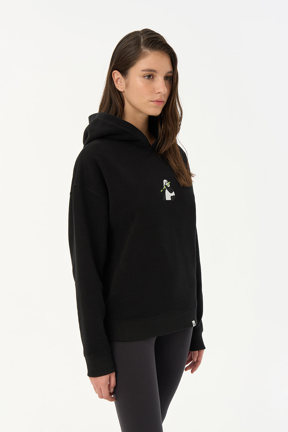 Giant Panda SuperSoft Hoodie - Siyah