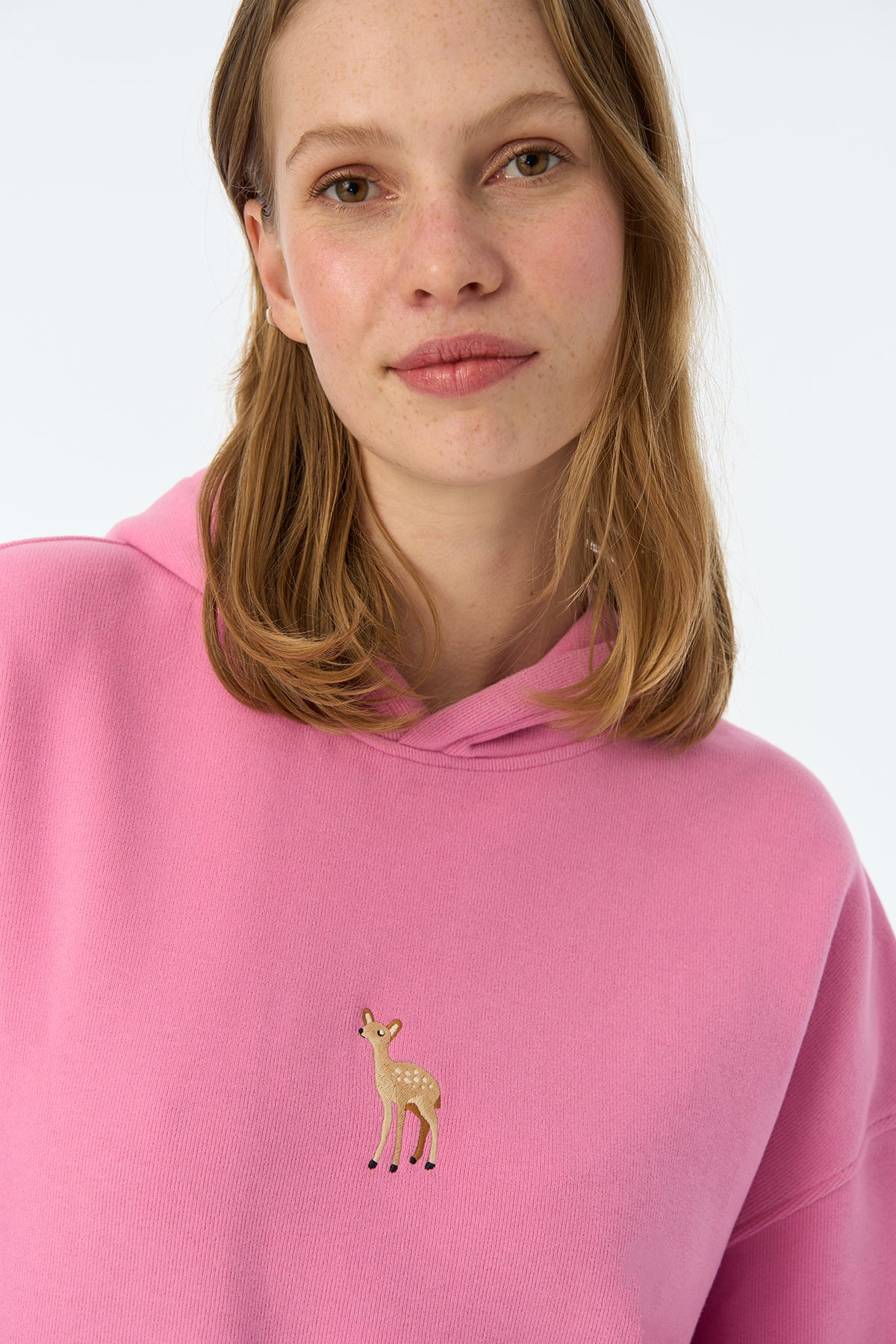 Ceylan SuperSoft Hoodie - Pembe