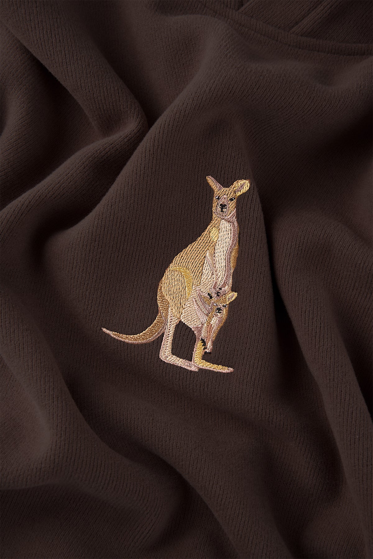 Kanguru SuperSoft Hoodie - Kahverengi