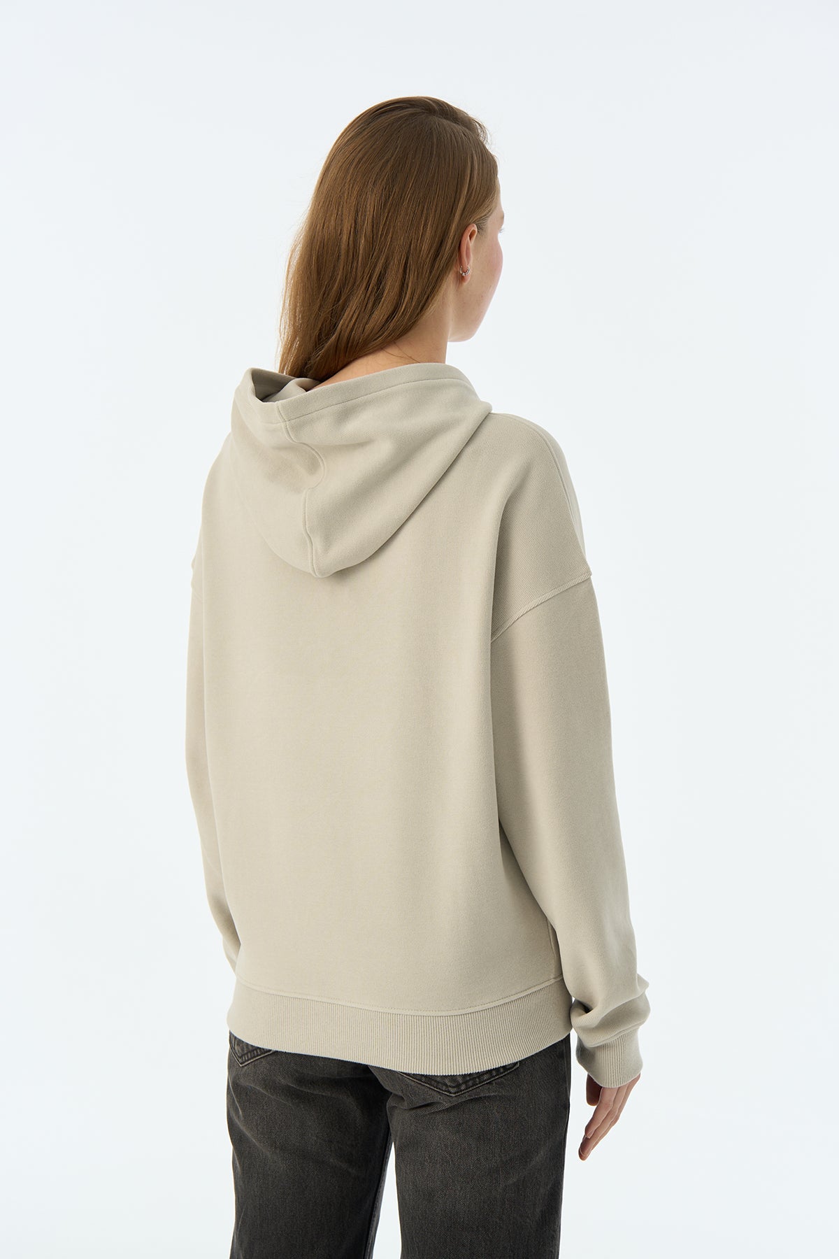 Kaplan SuperSoft Cepli Hoodie - Açık Gri