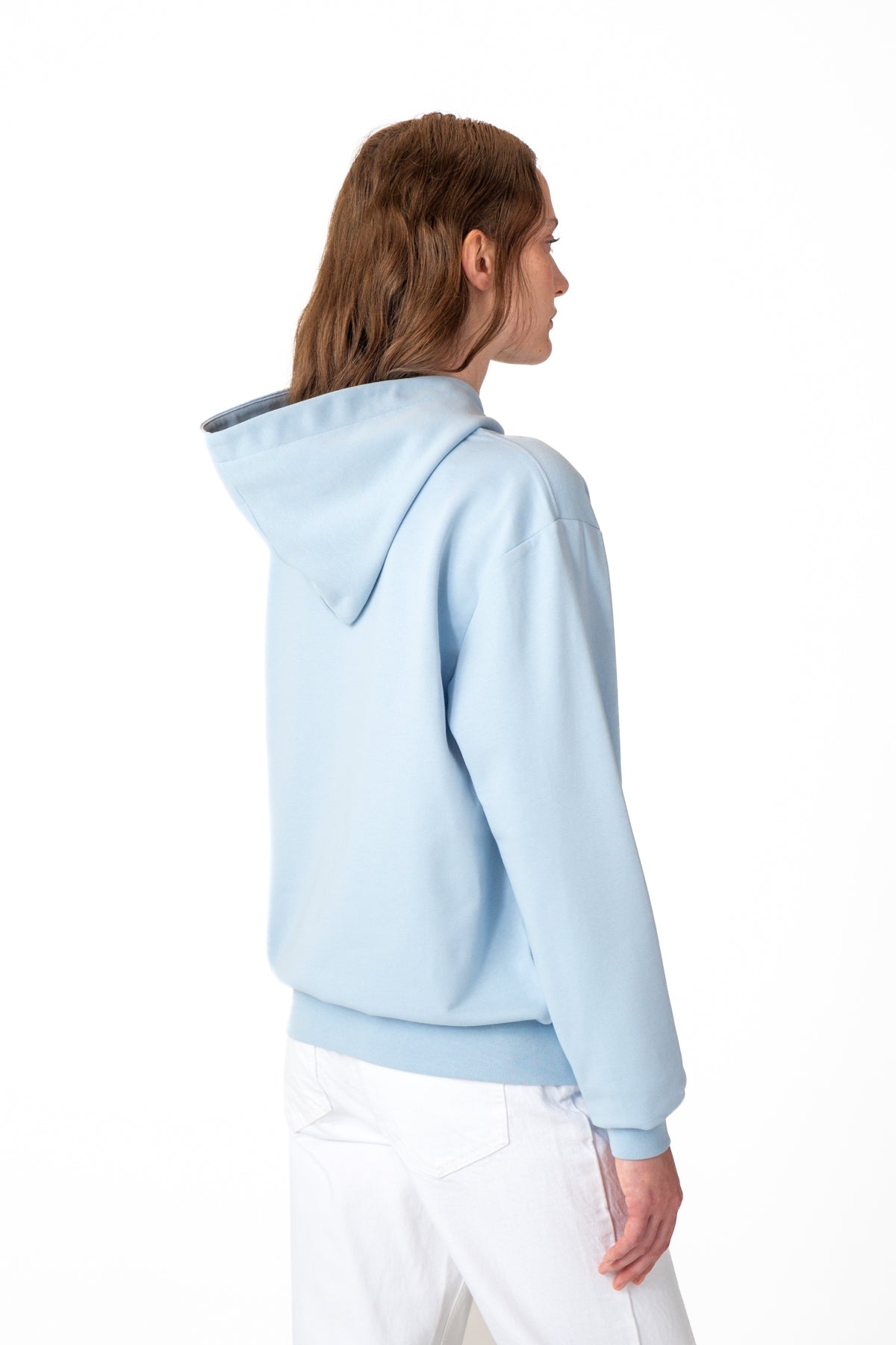 Yengeç Soft Fleece Hoodie - Bebek Mavisi
