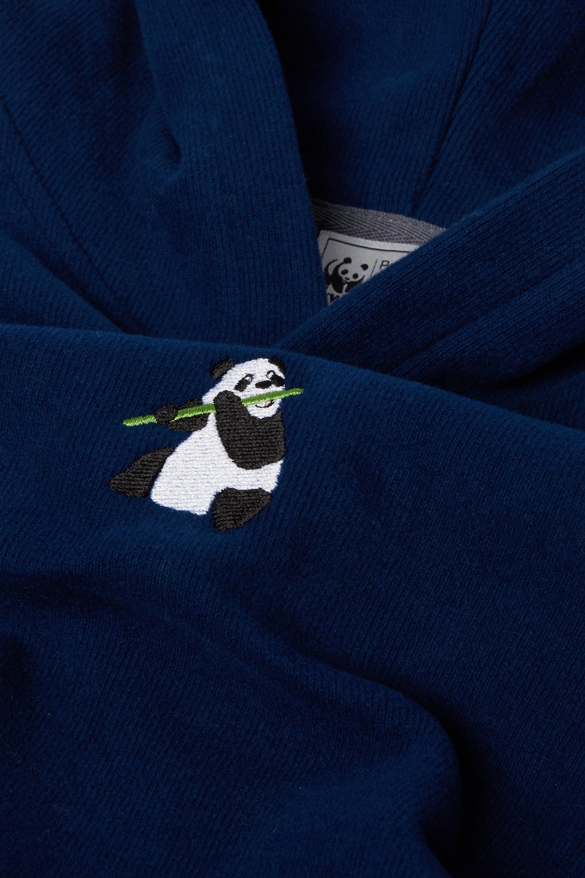Panda Super Soft Çocuk Hoodie - Lacivert