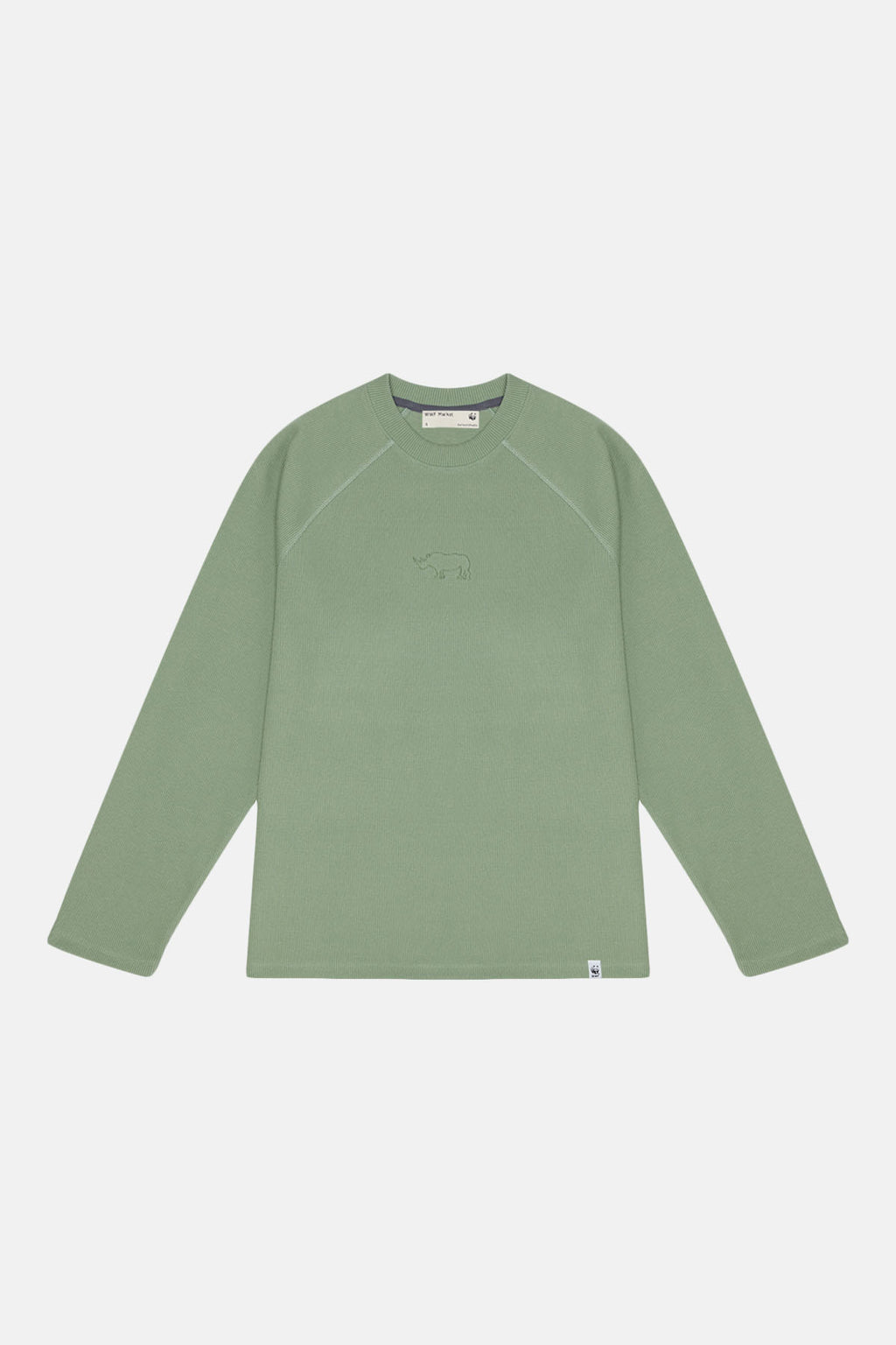 Gergedan Kaşkorse Sweatshirt - Yeşil