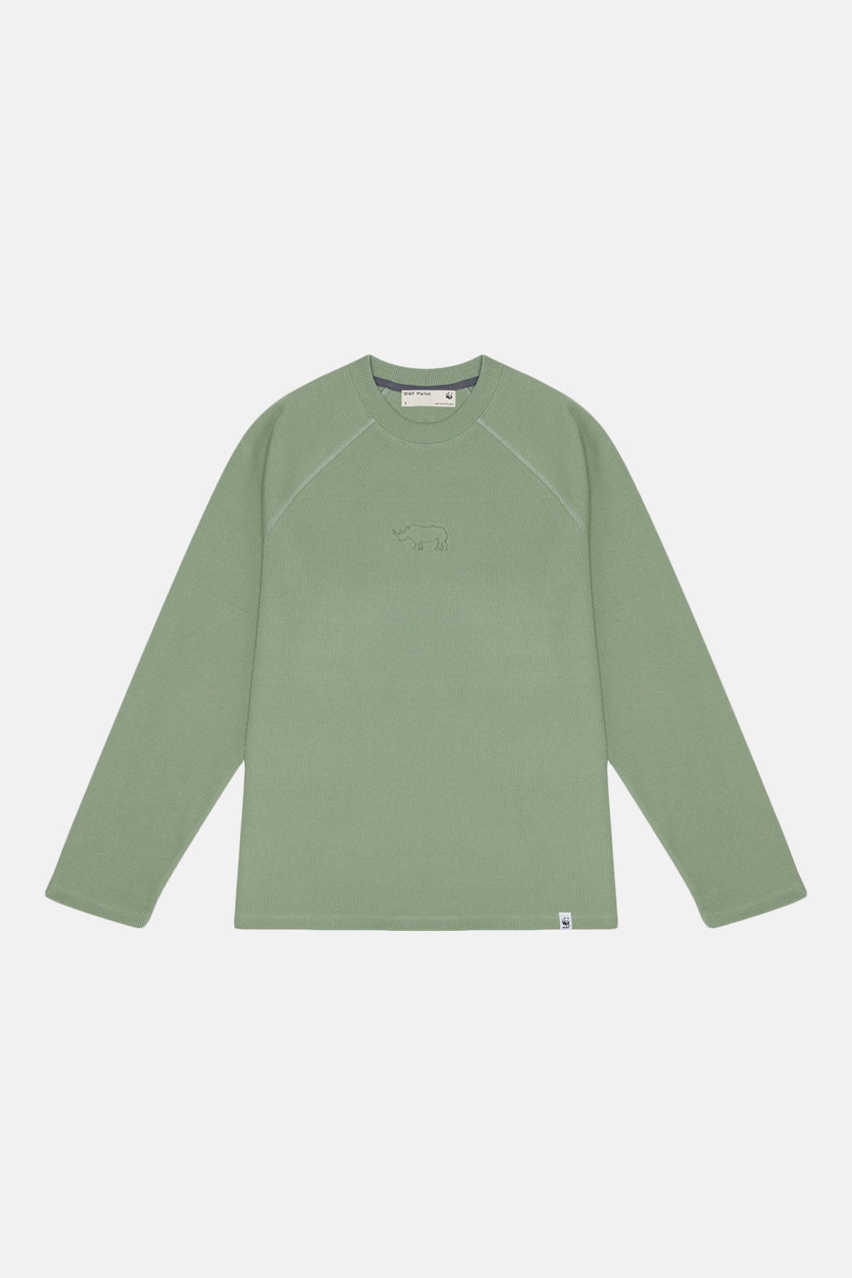 Gergedan Kaşkorse Sweatshirt - Yeşil