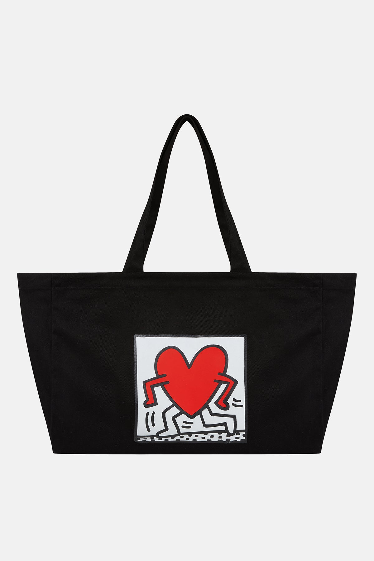 Keith Haring Love Maxi Allday Çanta - Siyah