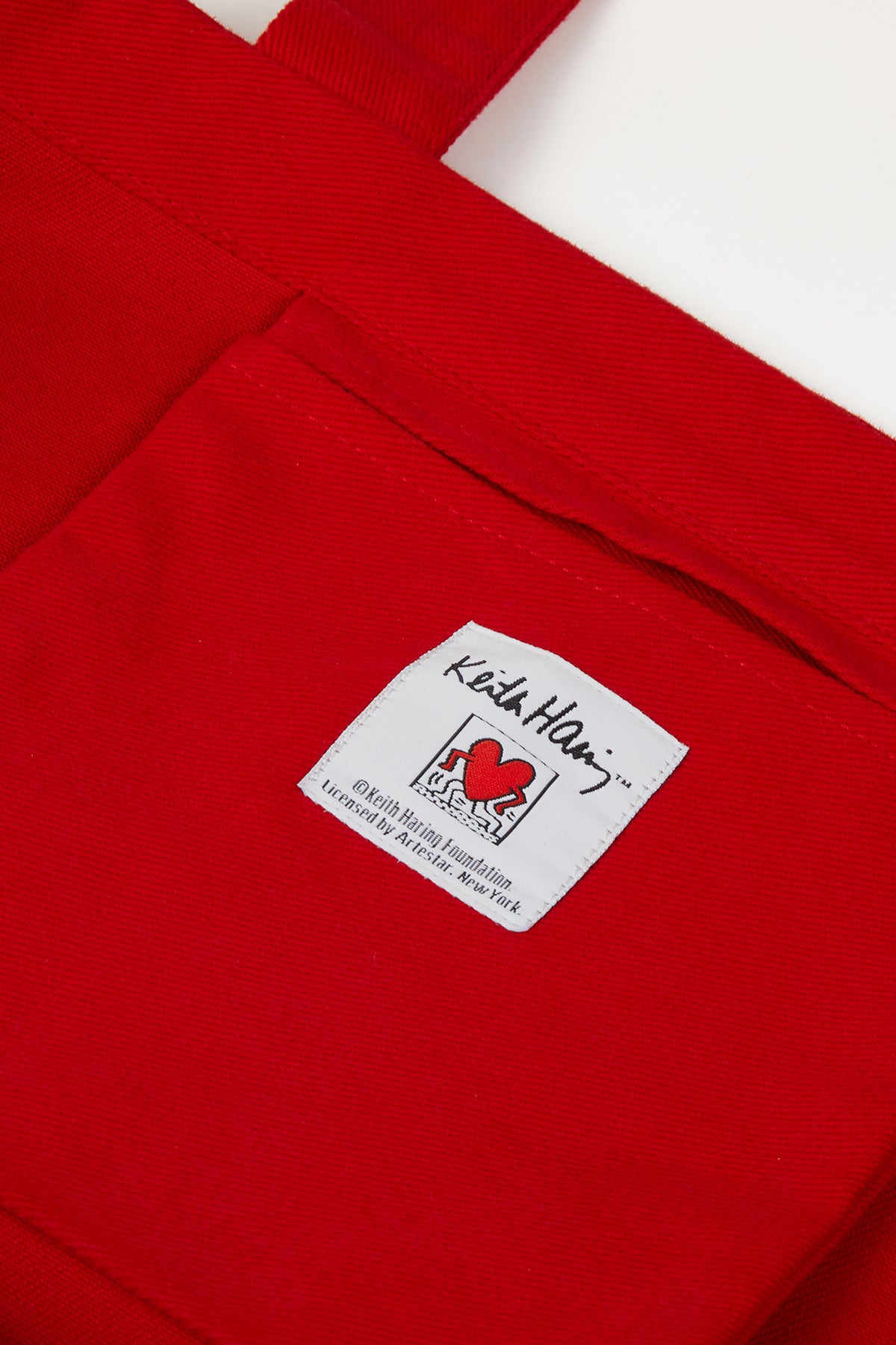Keith Haring Hug Maxi Allday Çanta - Kırmızı