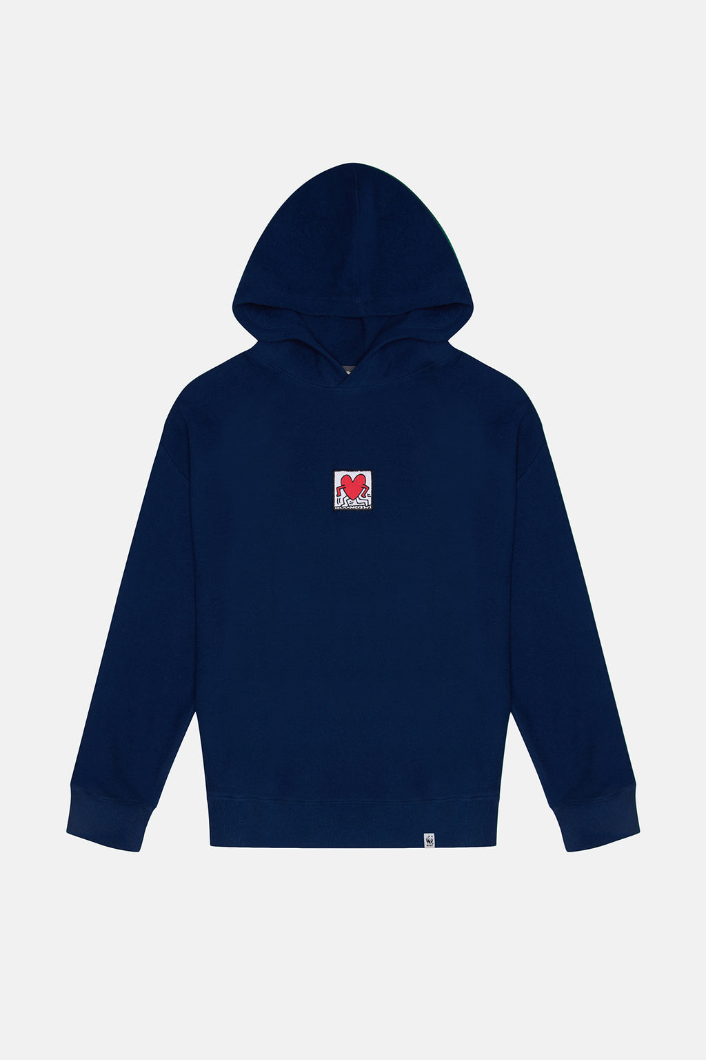Keith Haring Love Super Soft  Hoodie - Lacivert