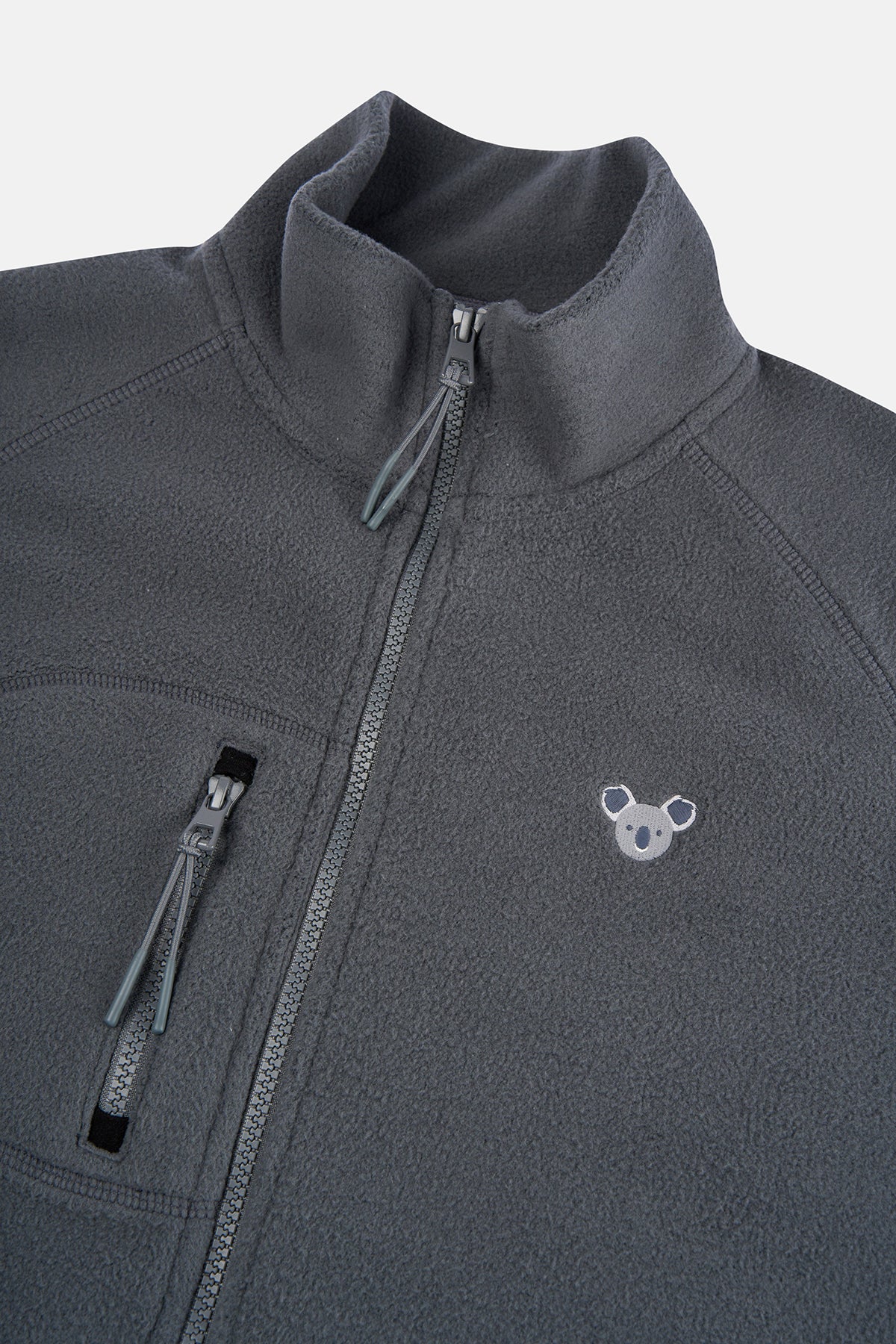 Koala Full-Zip Polar - Antrasit