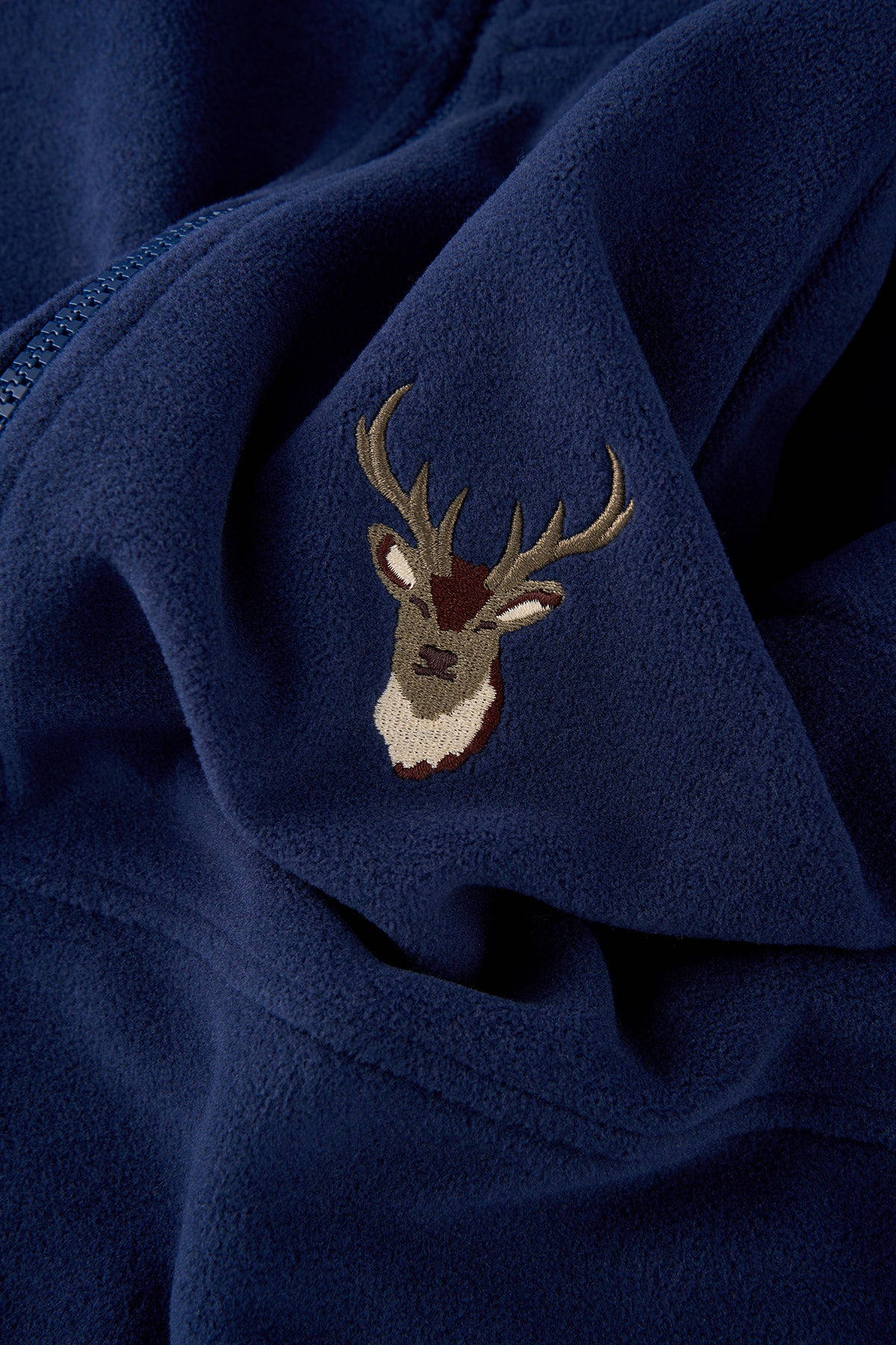 Geyik Full-Zip Polar - Lacivert