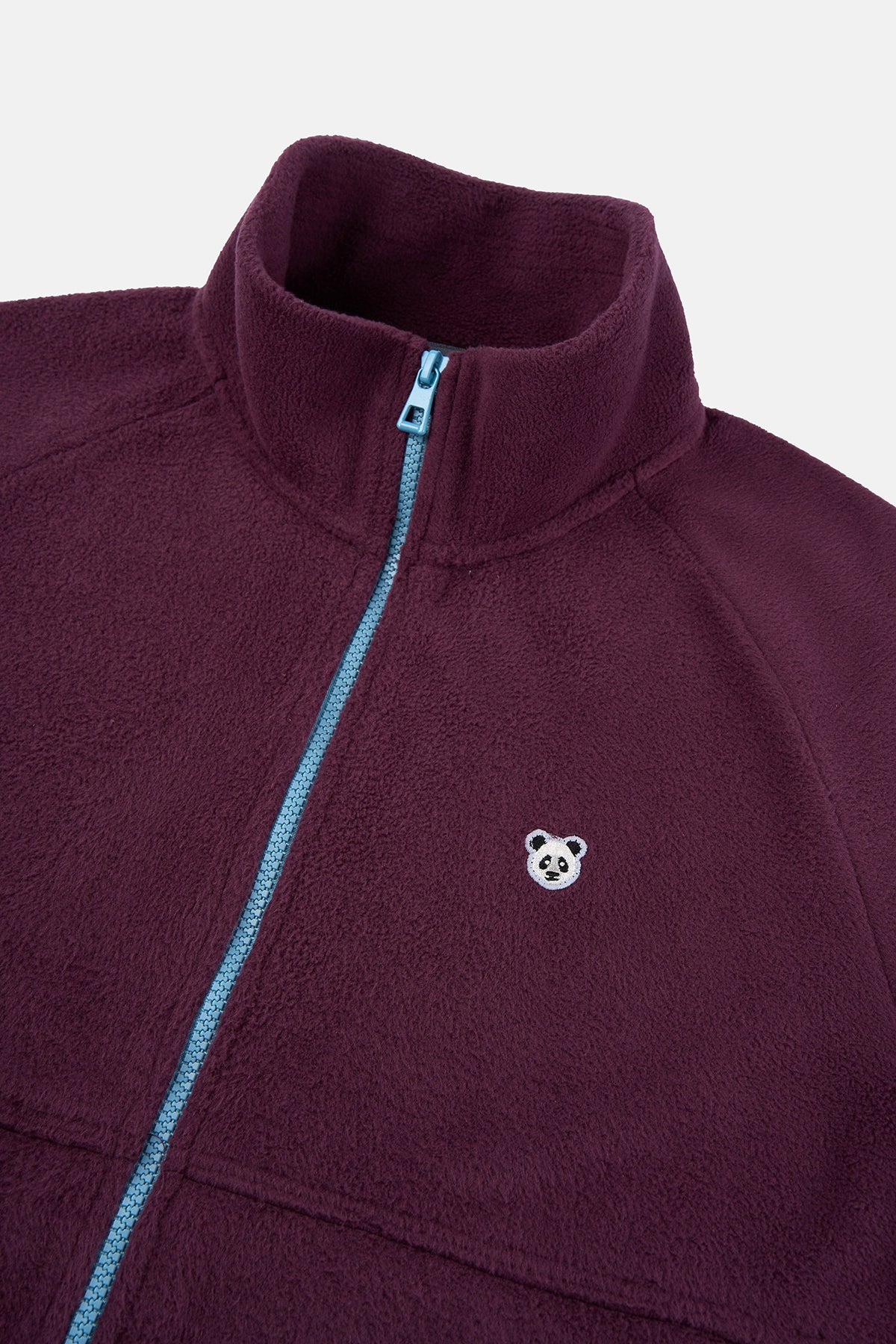 Panda Full-Zip Polar - Mürdüm