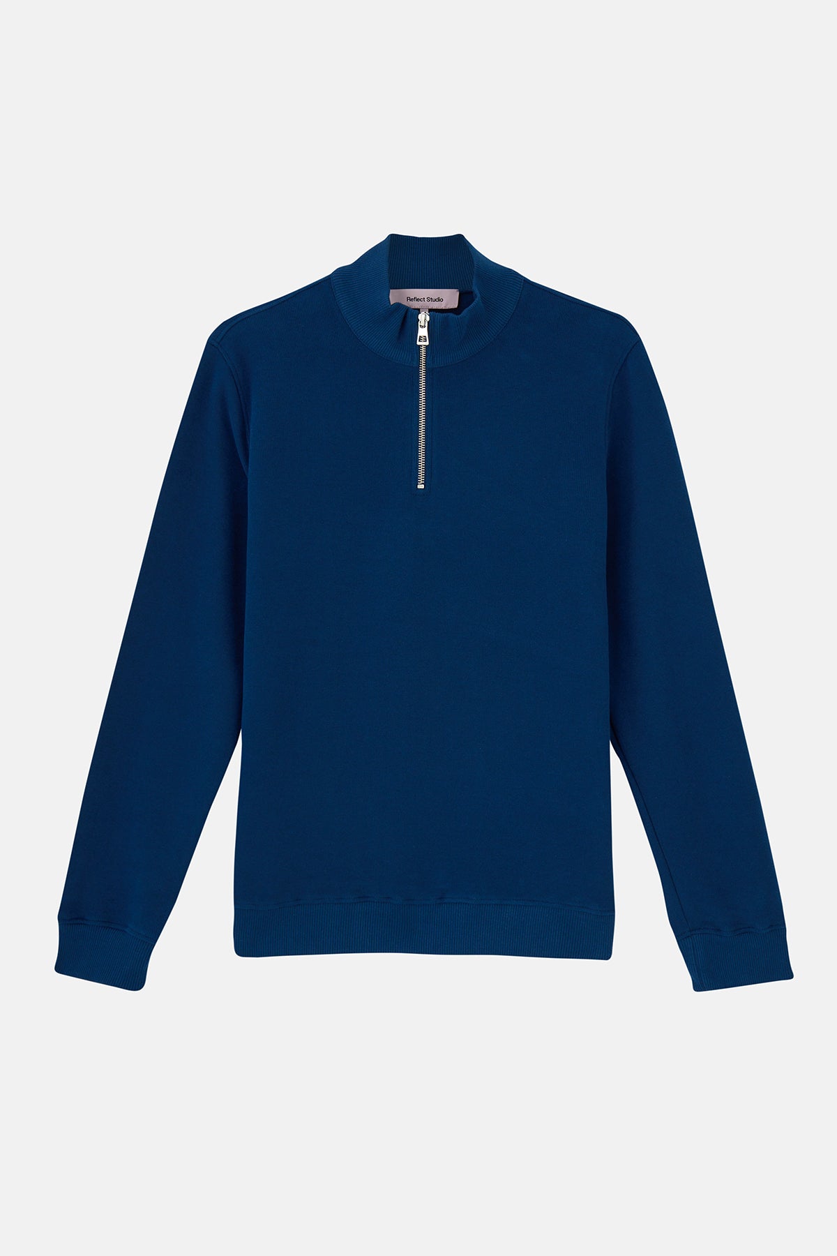 Basic SuperSoft Quarter-Zip Sweatshirt - Lacivert