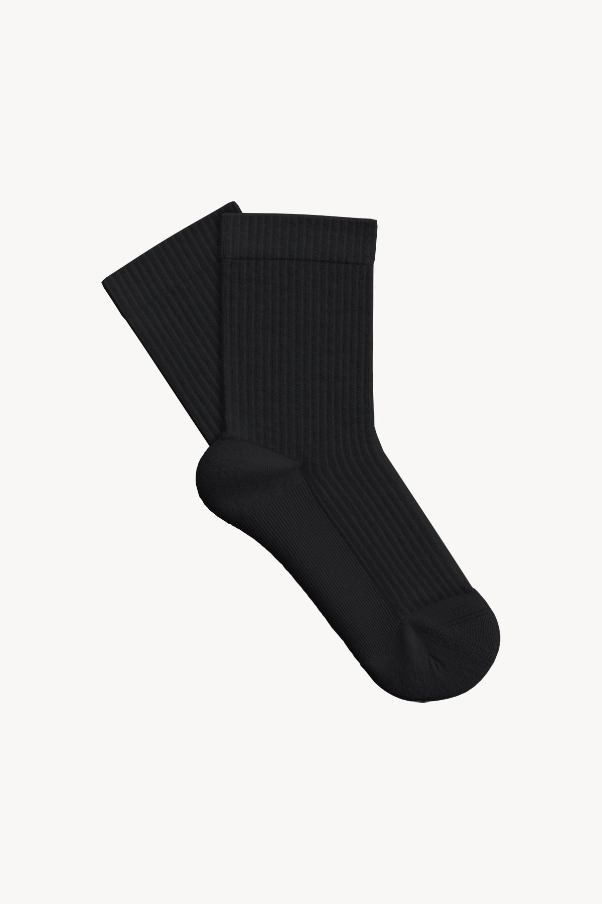 Basic Havlu Çorap - Siyah