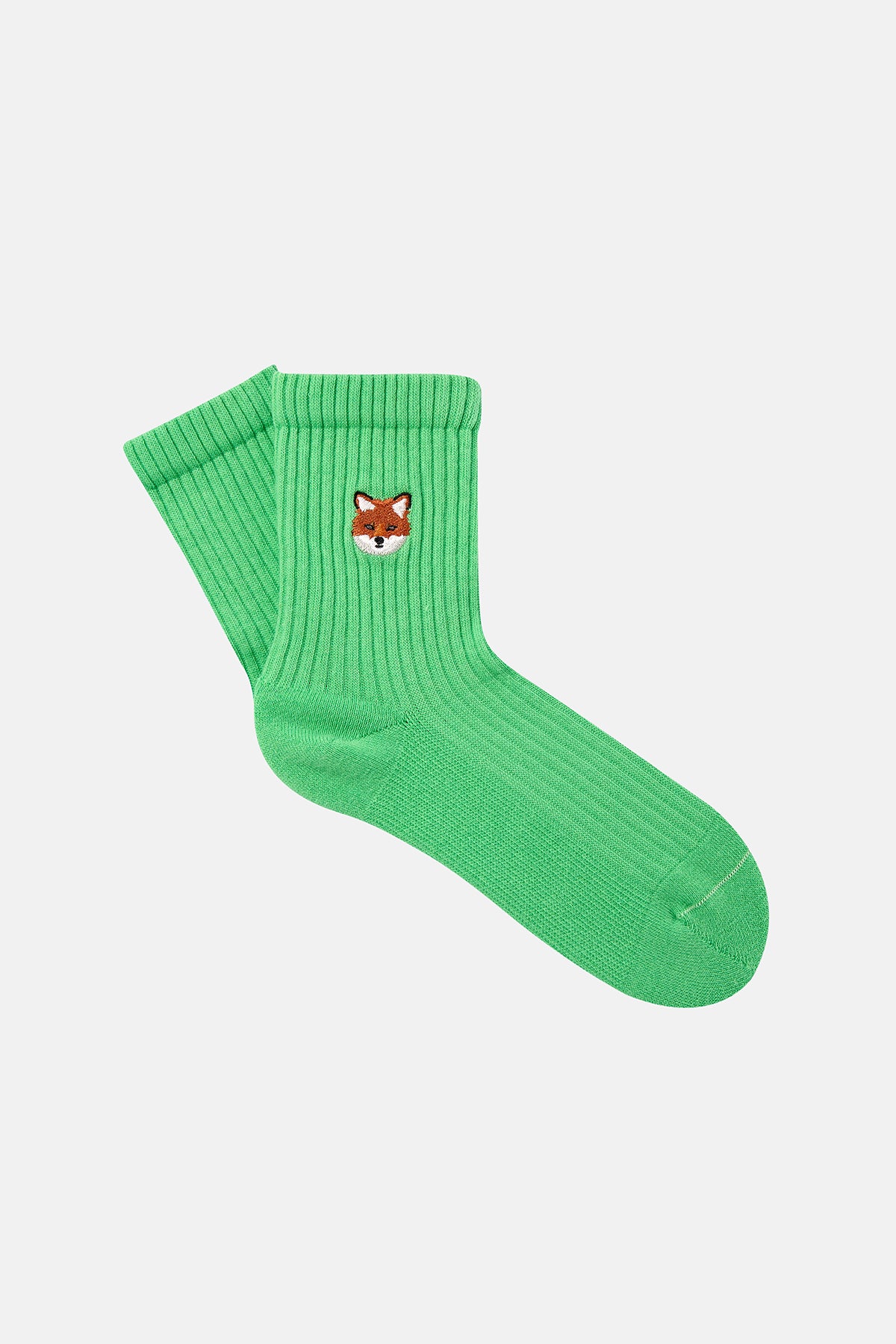 Kızıl Tilki Havlu Çorap - Yeşil