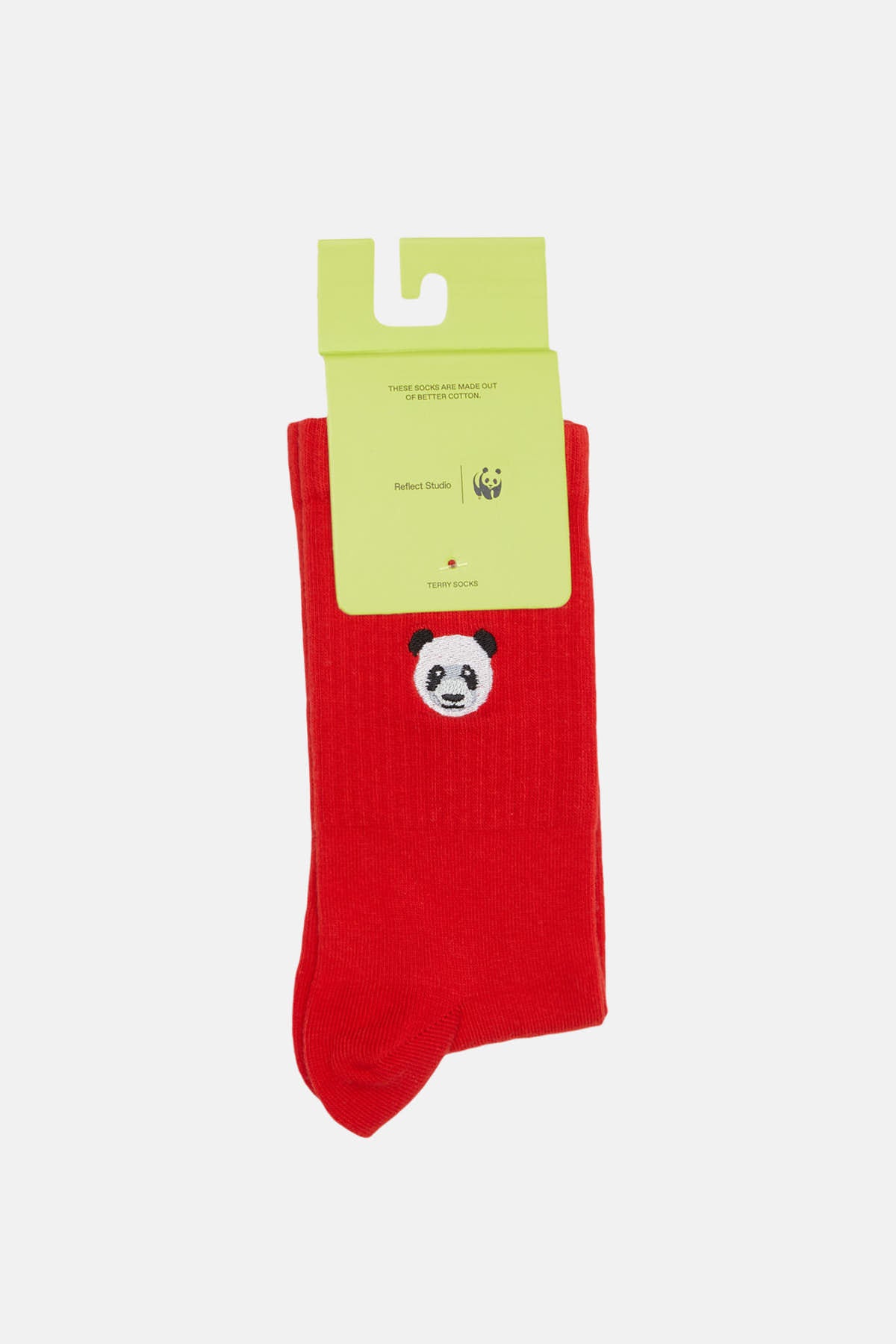 Panda Çorap - Kırmızı