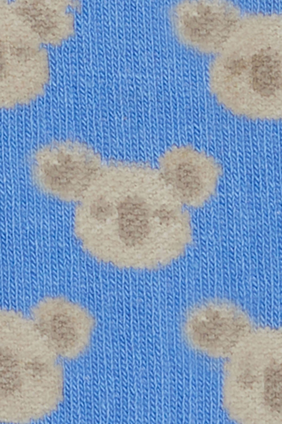 Koala Desenli Çorap - Mavi