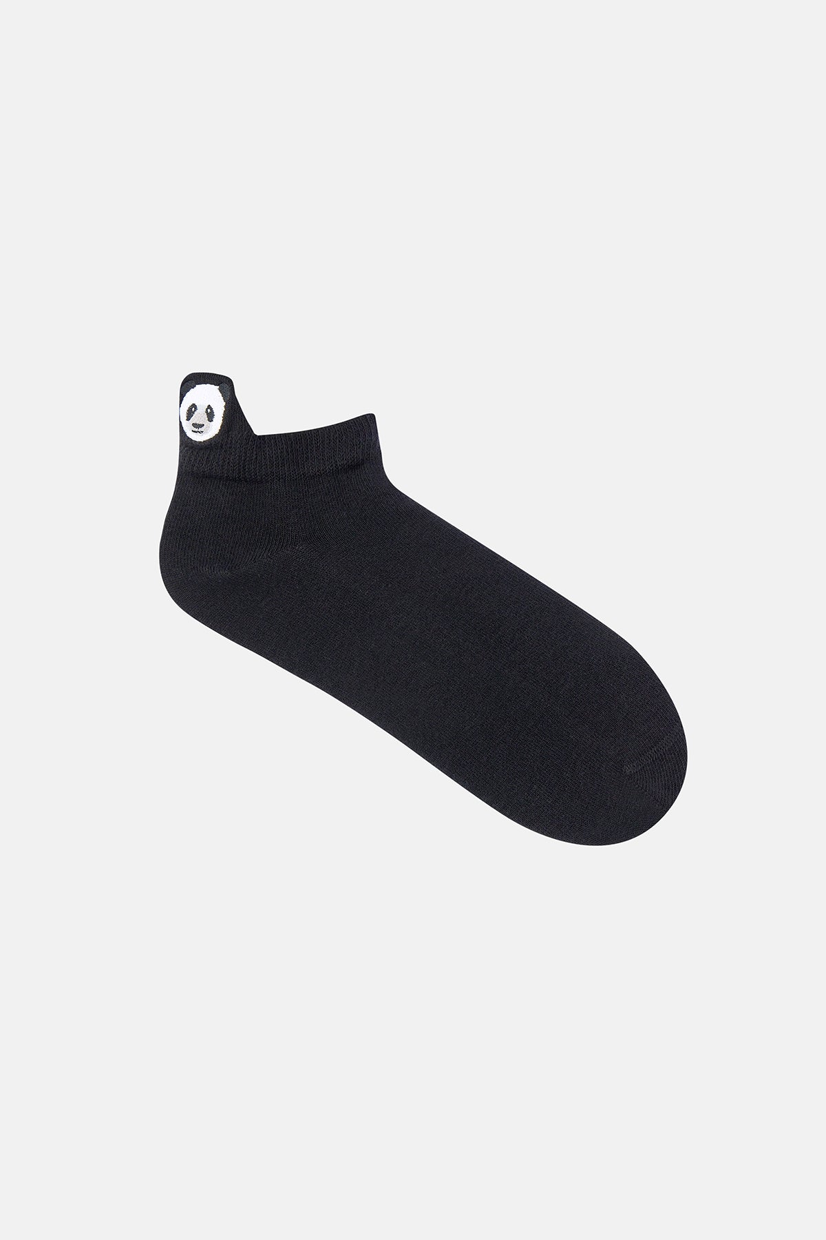 Panda Pull Çorap - Siyah