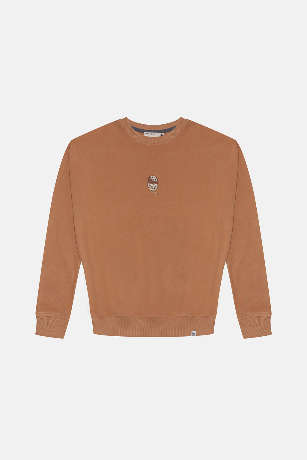 Cin Baykuşu Super Soft Oversize Sweatshirt - Bej