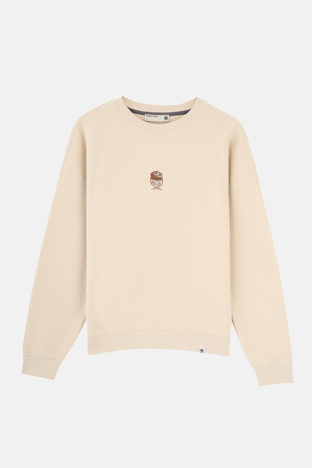 Cin Baykuşu SuperSoft Sweatshirt - Parşömen Bej