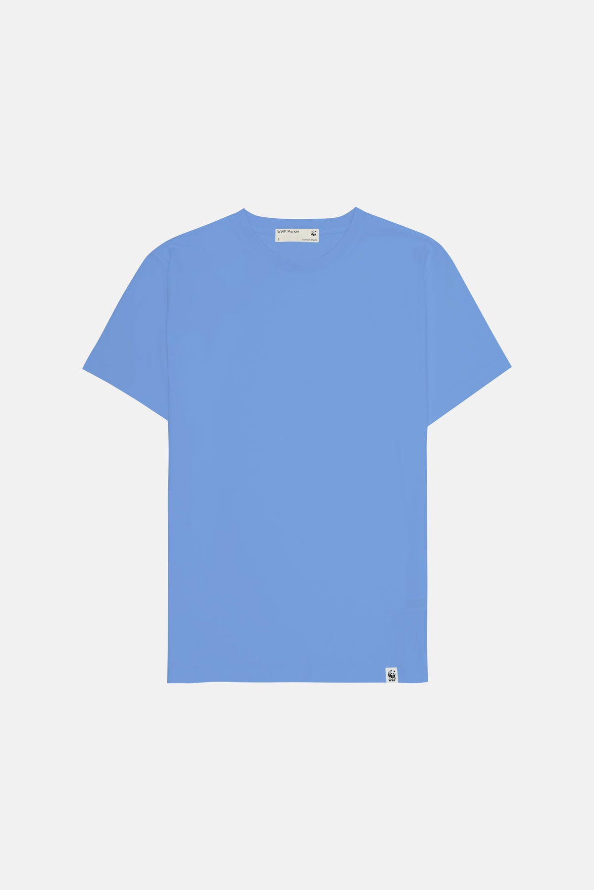 Basic Kadın Light-Weight T-shirt - Mavi