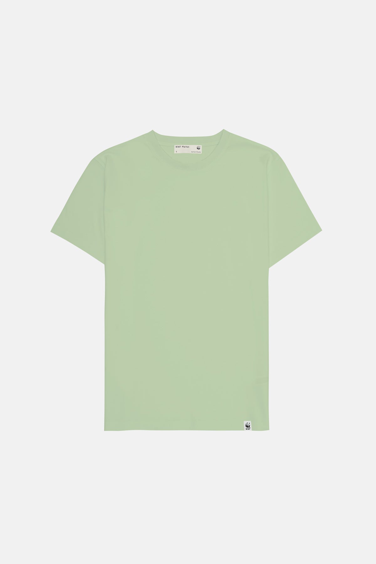Basic Kadın Light-Weight T-shirt - Açık Yeşil