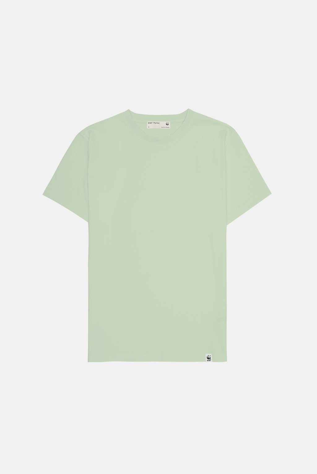 Basic Kadın Light-Weight T-shirt - Mint Yeşili