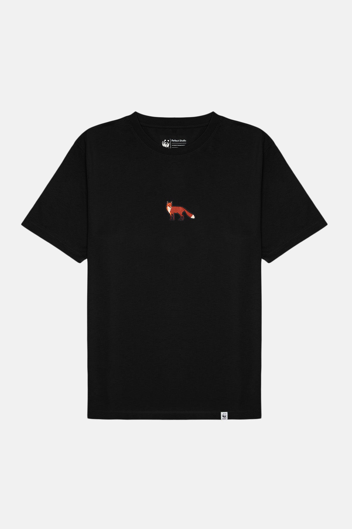 Kızıl Tilki Soft  T-Shirt  - Siyah